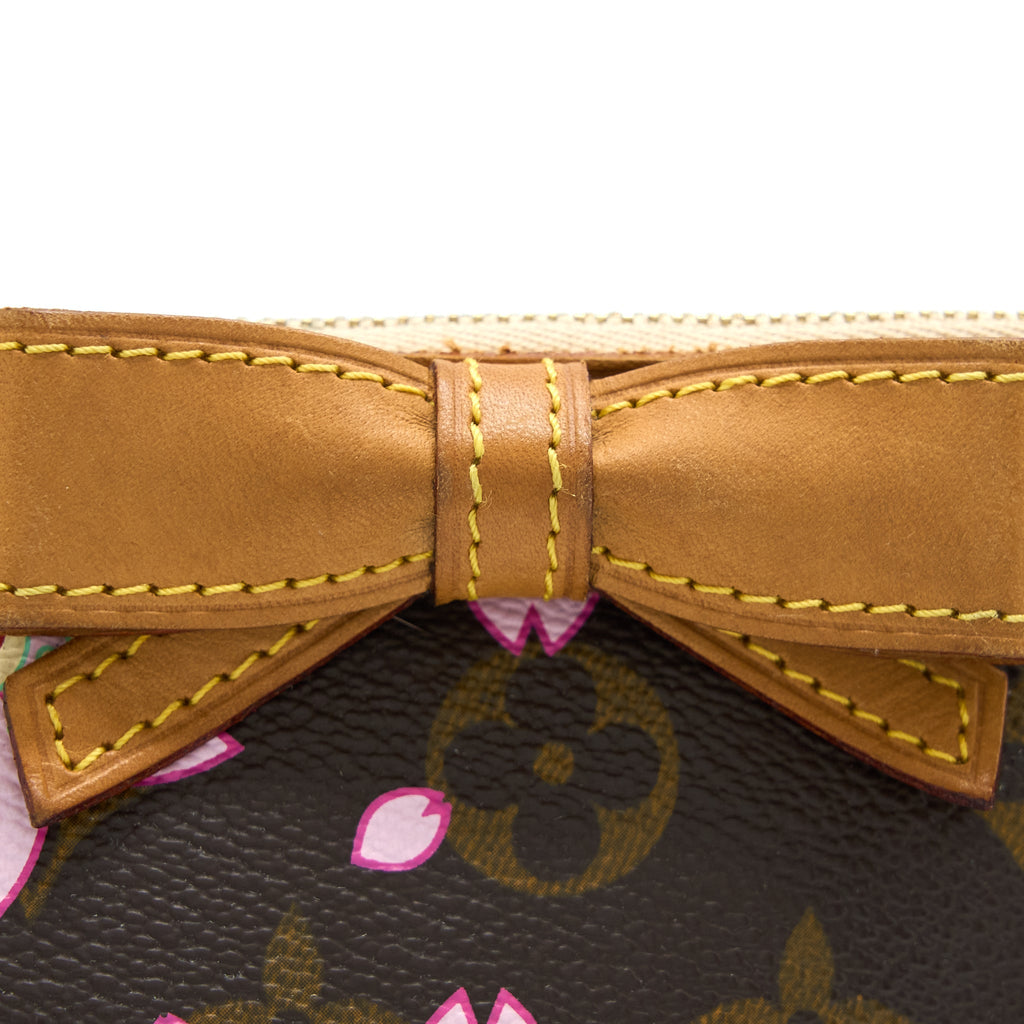 LOUIS VUITTON VINTAGE CHERRY BLOSSOM POCHETTE MONOGRAM CANVAS GHW