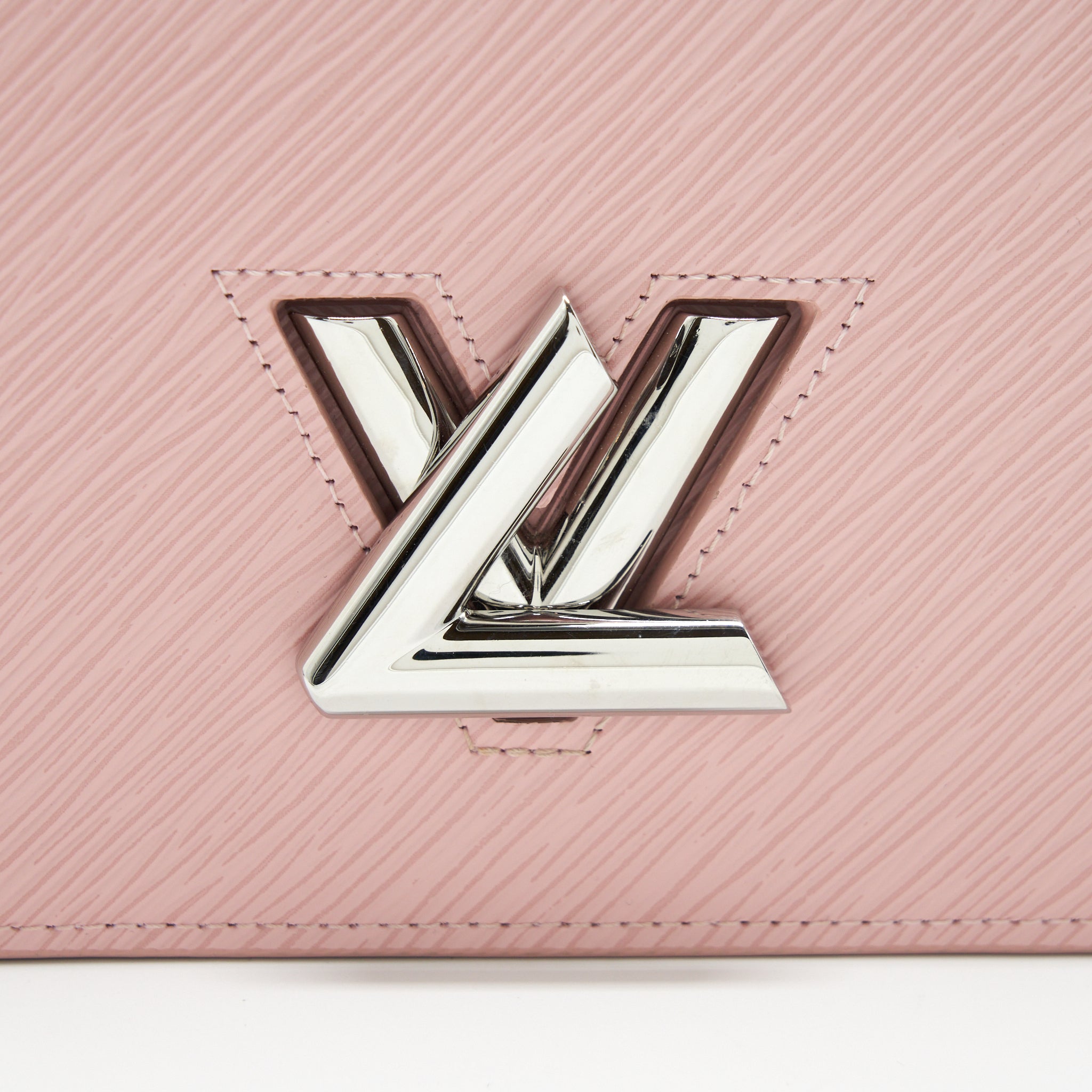 LOUIS VUITTON TWIST WALLET ON CHAIN EPI PINK SHW