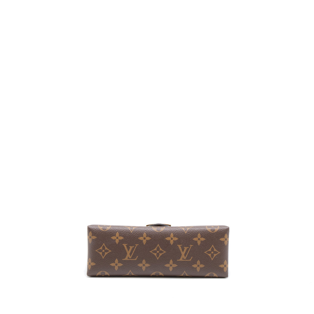 LOUIS VUITTON LOCKY BB MONOGRAM CANVAS/CARAMEL GHW