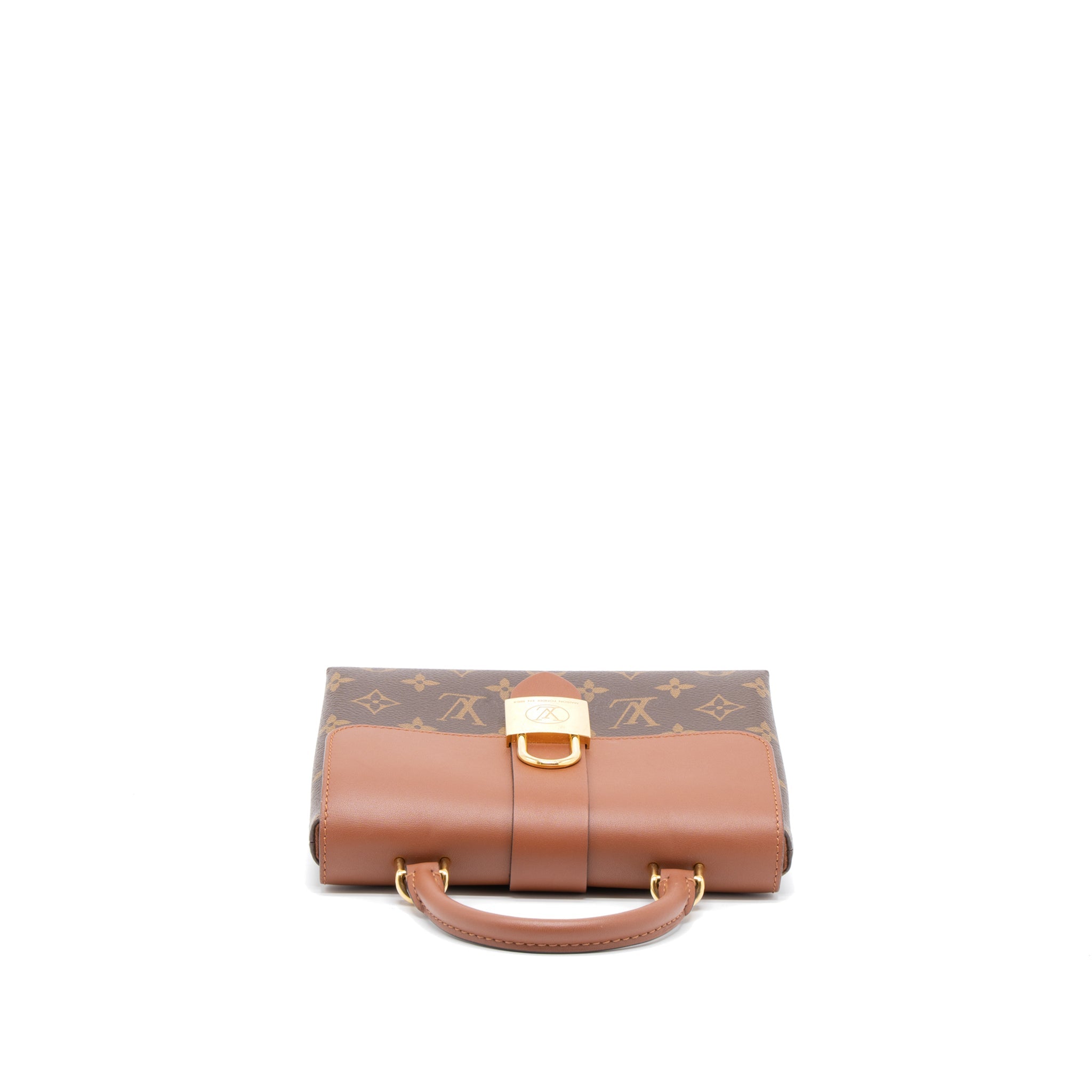 LOUIS VUITTON LOCKY BB MONOGRAM CANVAS/CARAMEL GHW