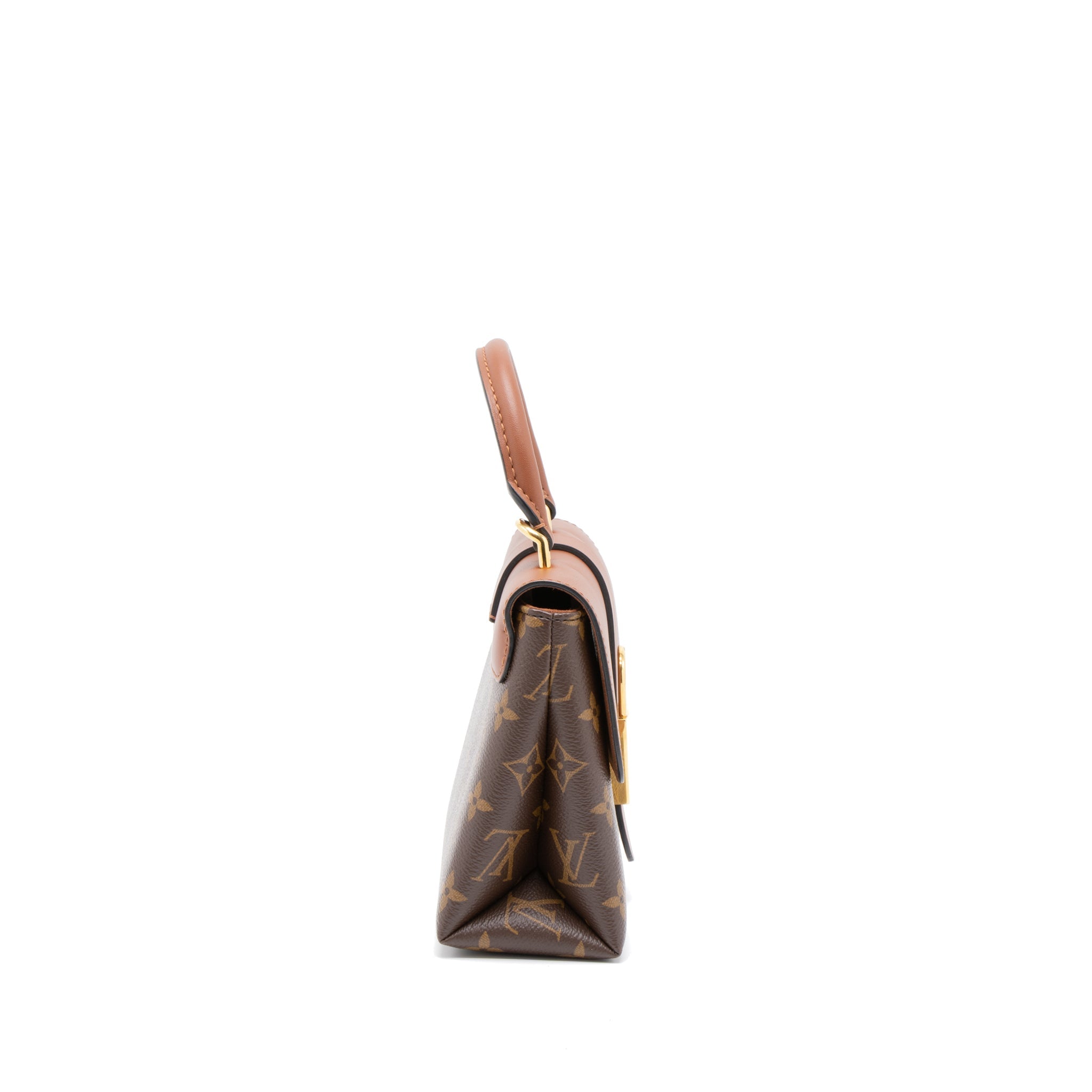 LOUIS VUITTON LOCKY BB MONOGRAM CANVAS/CARAMEL GHW