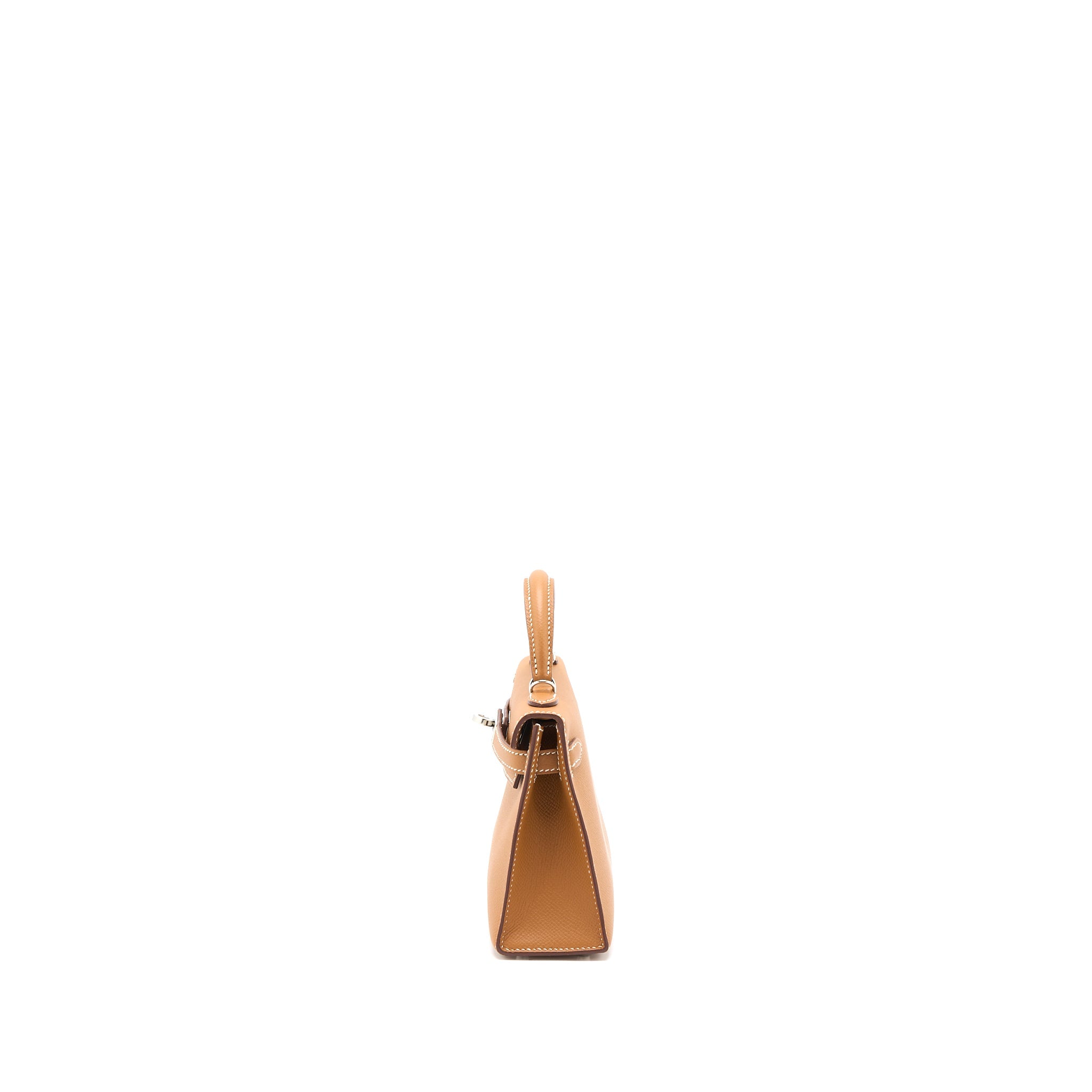 HERMES MINI KELLY EPSOM GOLD SHW