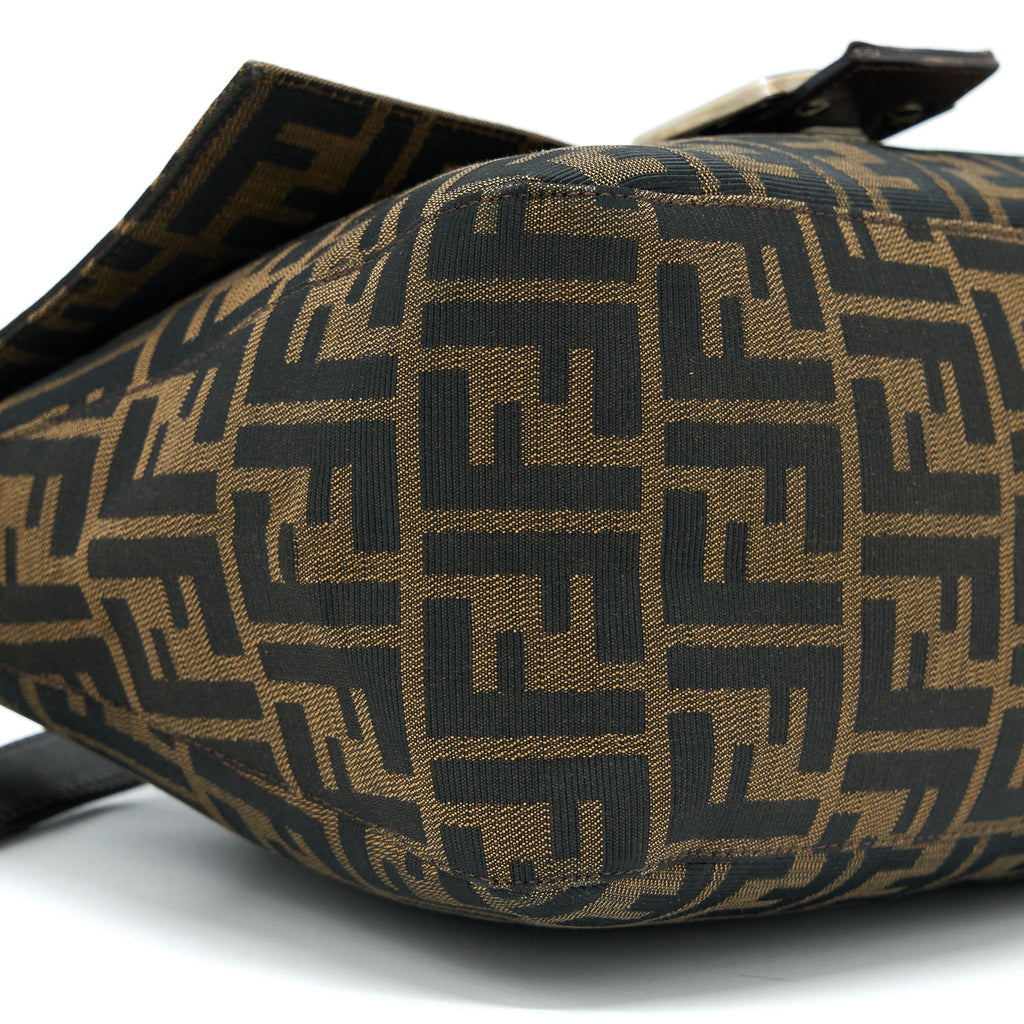 FENDI VINTAGE BAGUETTE BAG FF JACQUARD FABRIC SHW