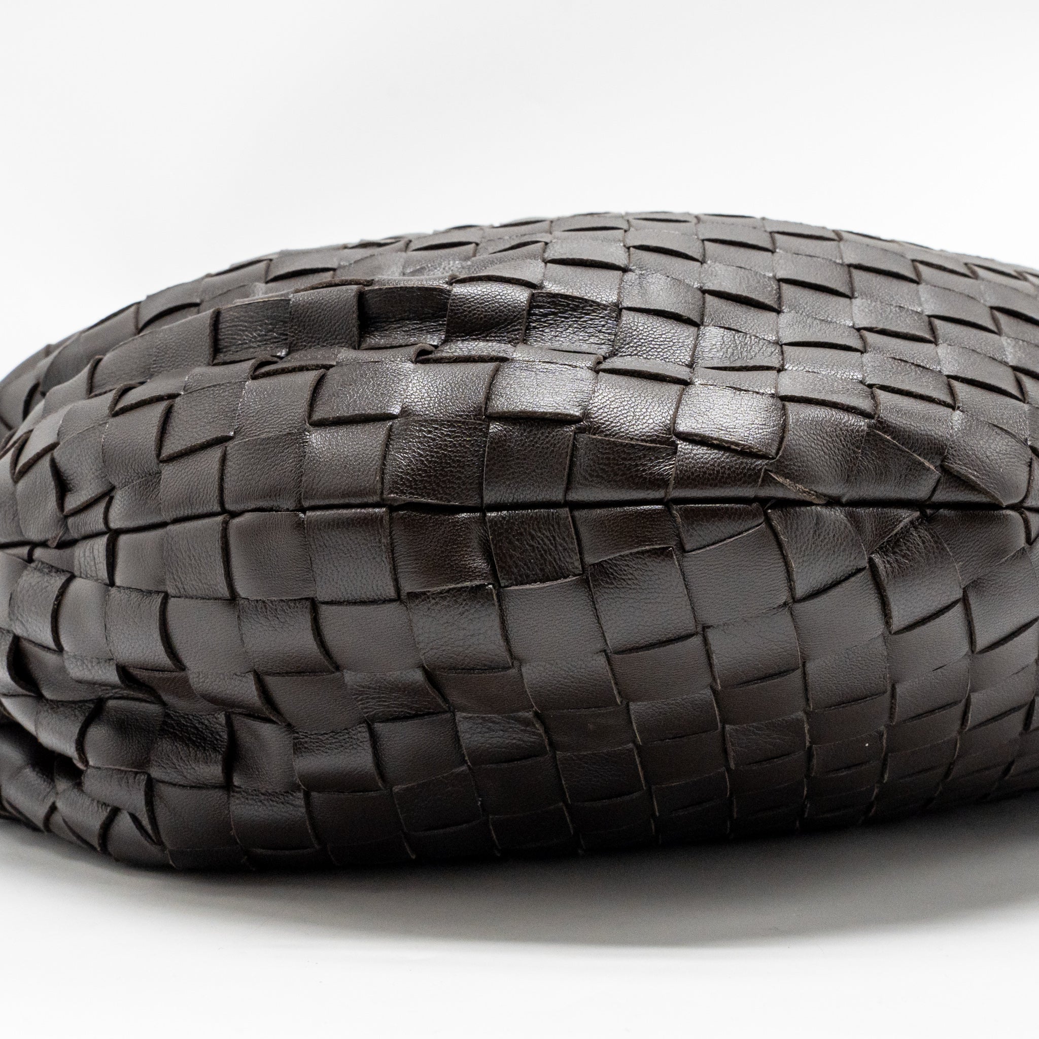 BOTTEGA VENETA CLASSIC JODIE INTRECCIATO LEATHER FONDANT GHW
