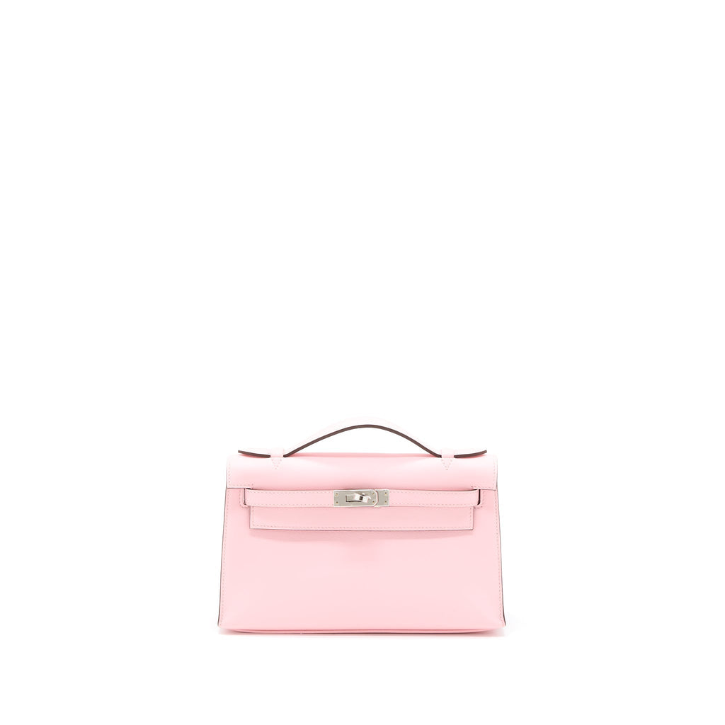 HERMES KELLY POCHETTE SWIFT 3Q ROSE SAKURA SHW