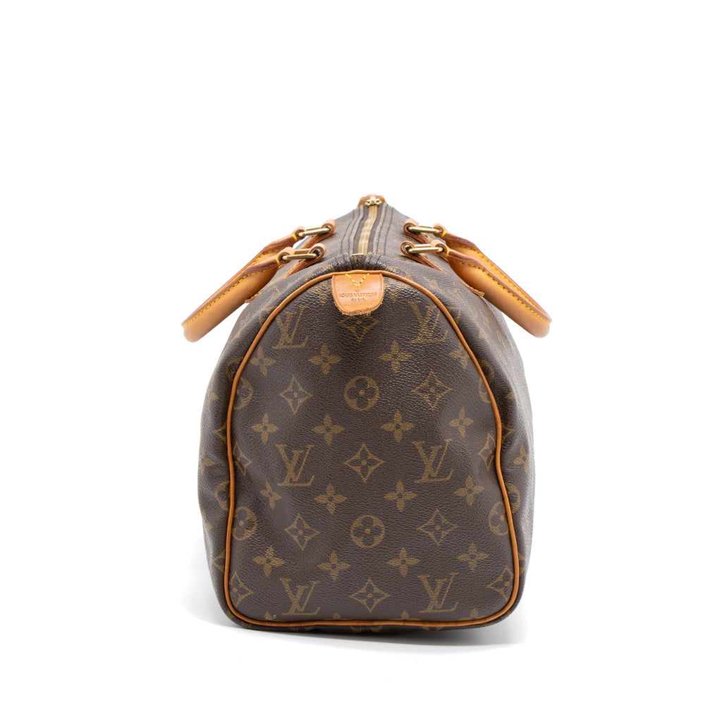 LOUIS VUITTON SPEEDY 30 MONOGRAM CANVAS GHW