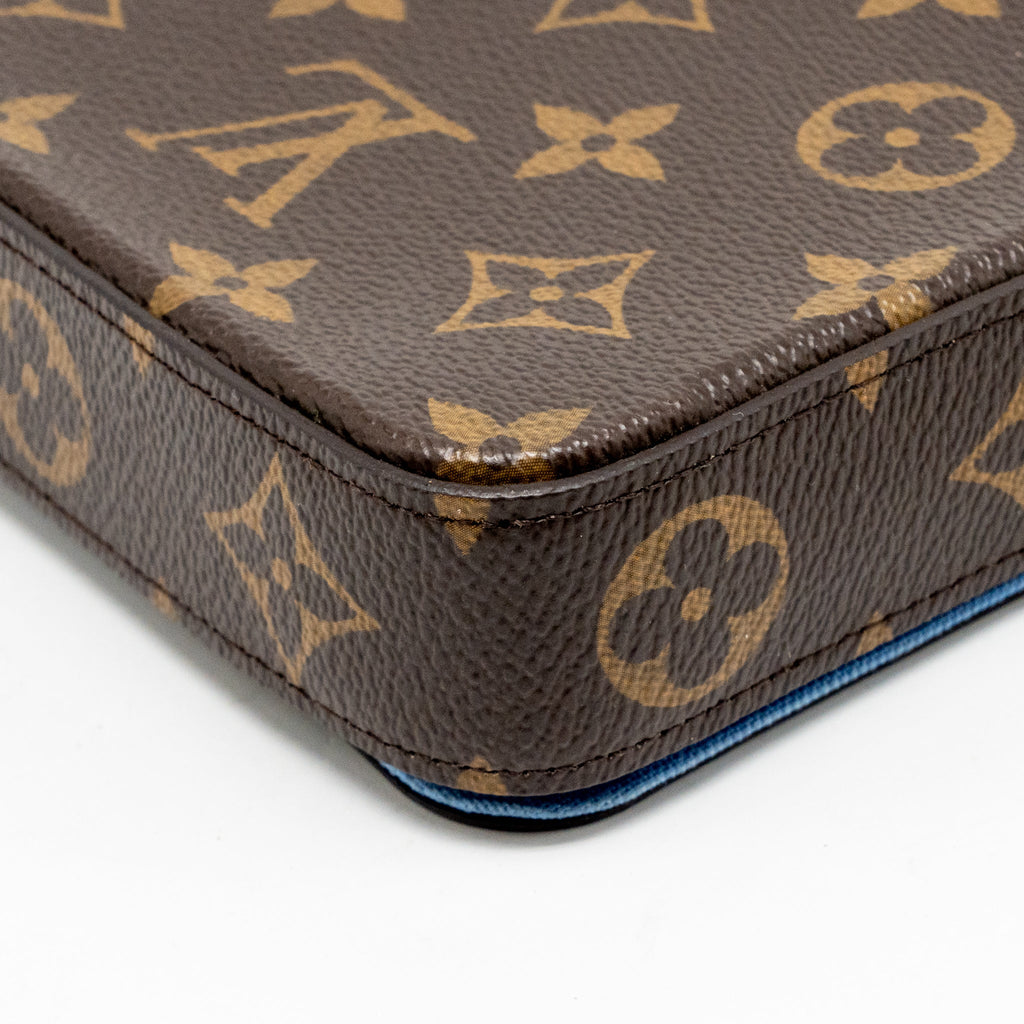 LOUIS VUITTON FELICIE POCHETTE LIMITED EDITION MONOGRAM CANVAS GHW