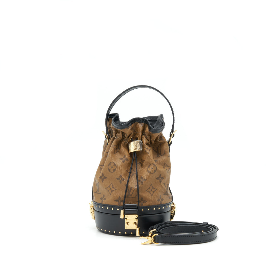 LOUIS VUITTON PETIT NOE BUCKET TRUNK MONOGRAM REVERSE CANVAS LIMITED EDITION