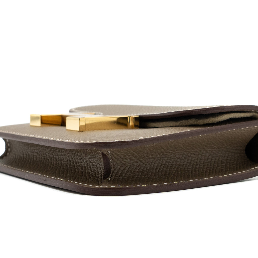 HERMES CONSTANCE SLIM EPSOM ETOUPE GHW