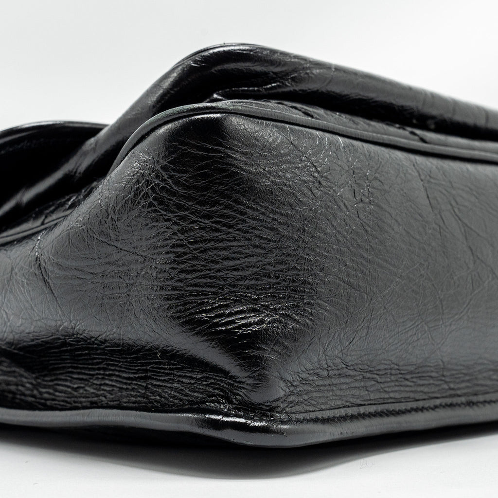 SAINT LAURENT/YSL MEDIUM NIKI CALFSKIN BLACK SHW