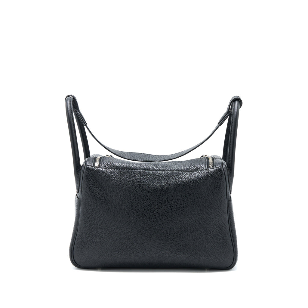 HERMES LINDY 30 CLEMENCE BLACK/TOFFEE SHW
