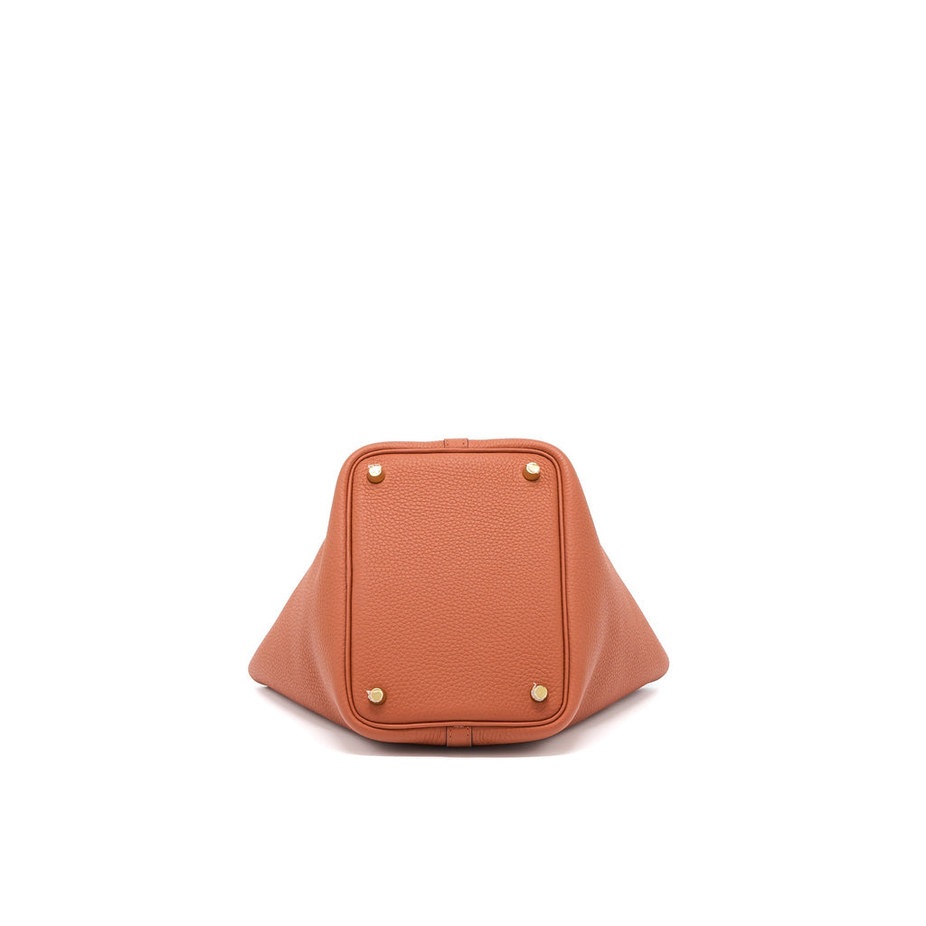 HERMES PICOTIN 18 LOCK BAG CLEMENCE CUIVE GHW