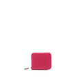 HERMES SILK’IN COMPACT WALLET EPSOM FRAMBOISE SHW