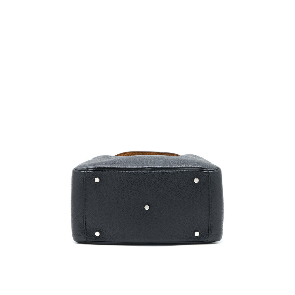 HERMES LINDY 30 CLEMENCE BLACK/TOFFEE SHW