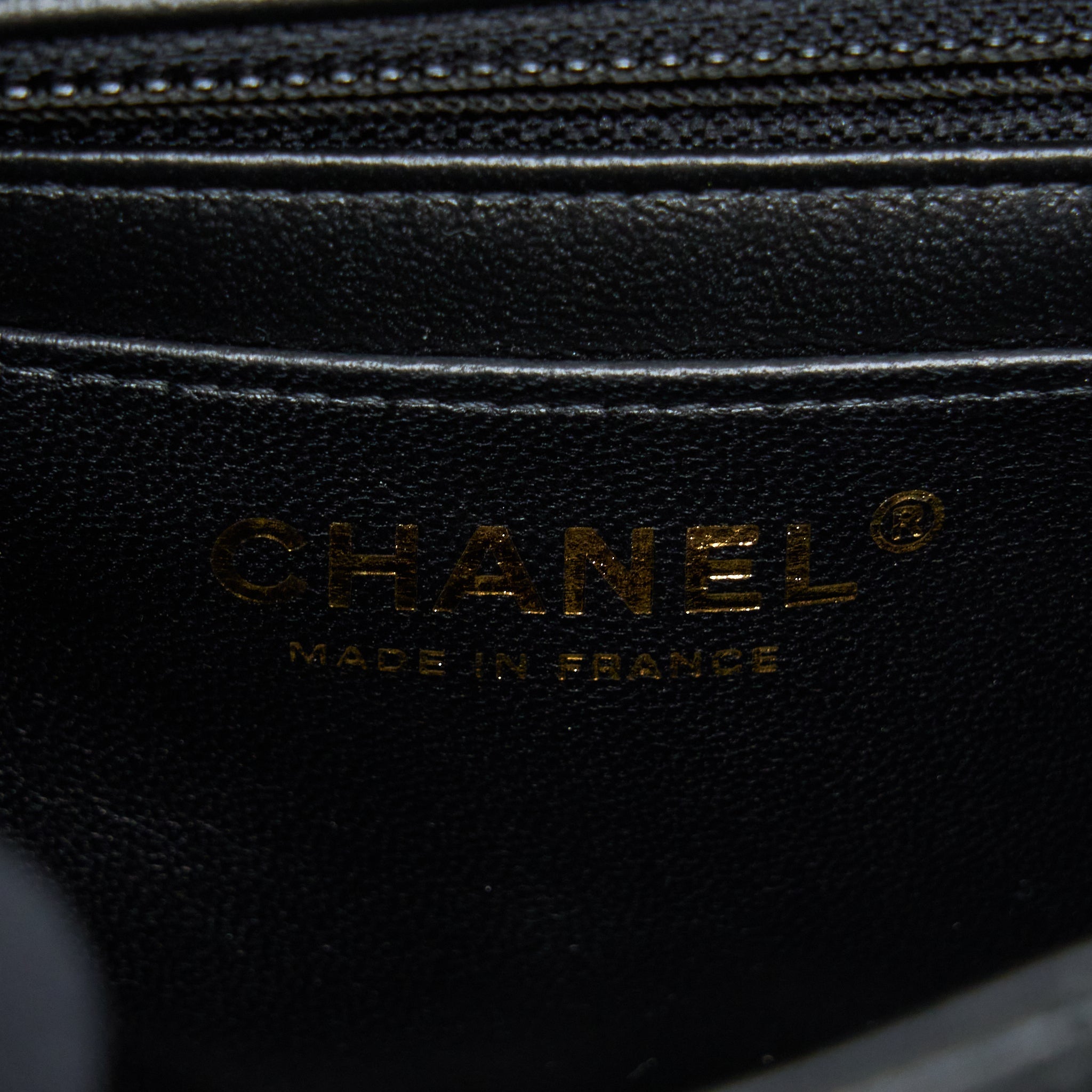 CHANEL MINI RECTANGULAR FLAP BAG LAMBSKIN BLACK LGHW (MICROCHIP)