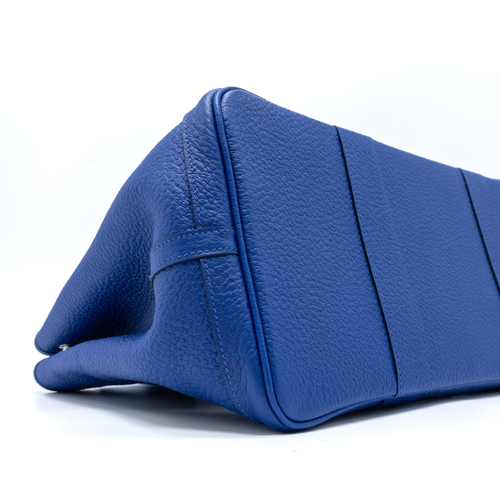 HERMES GARDEN PARTY 36 NEGONDA BLUE ELECTRIC SHW