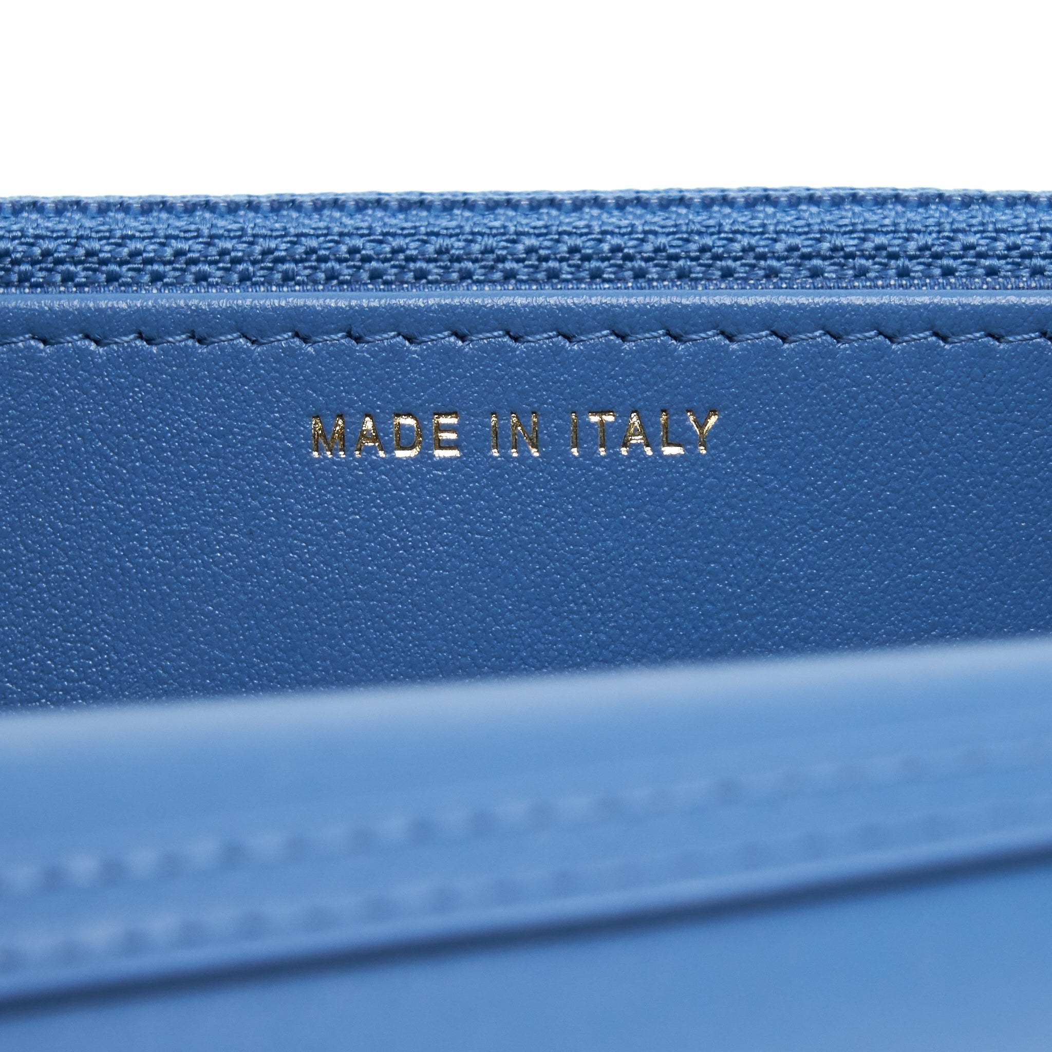 CHANEL 22C PEARL CRUSH  WALLET ON CHAIN DENIM GHW