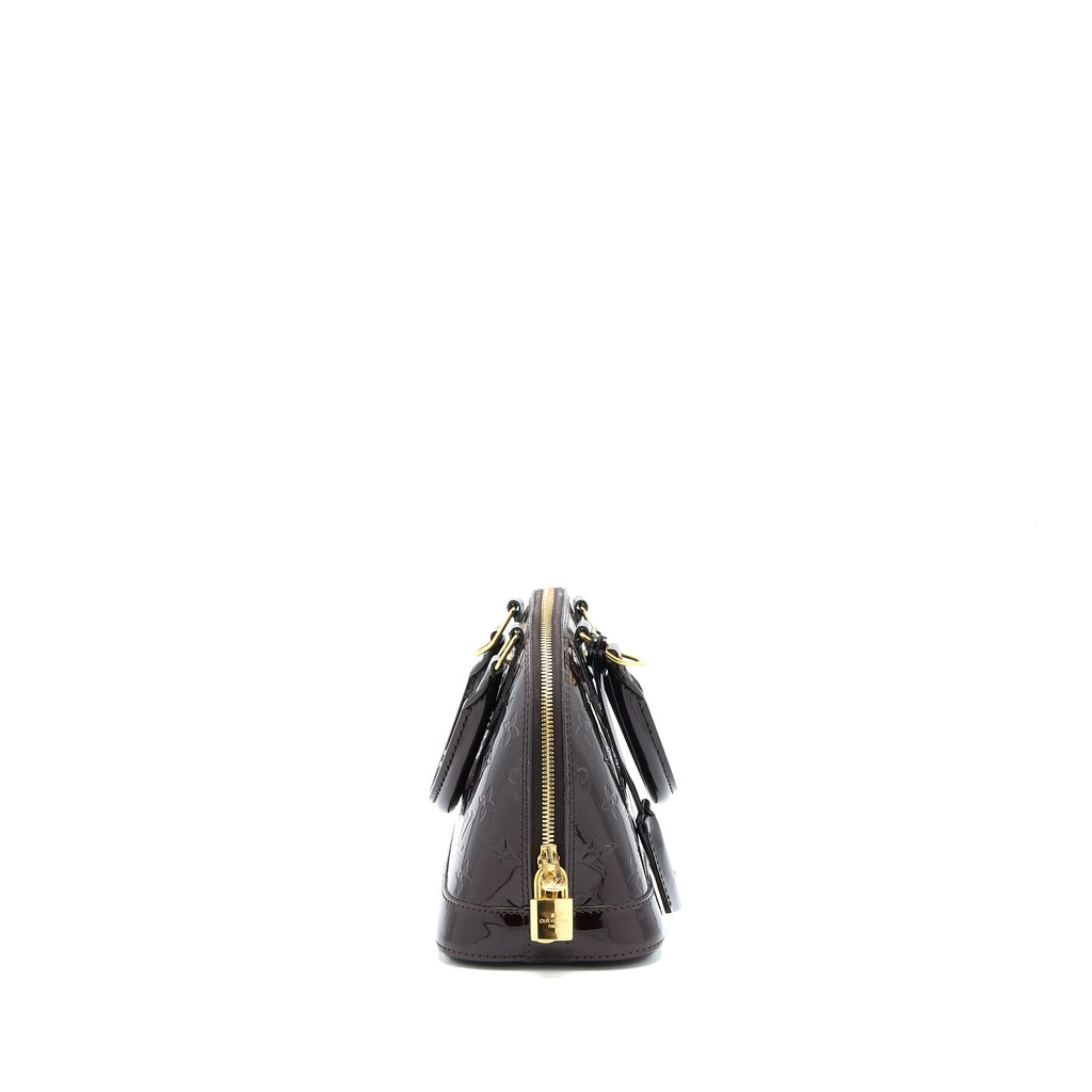LOUIS VUITTON ALMA BB PATENT AMATANTE GHW