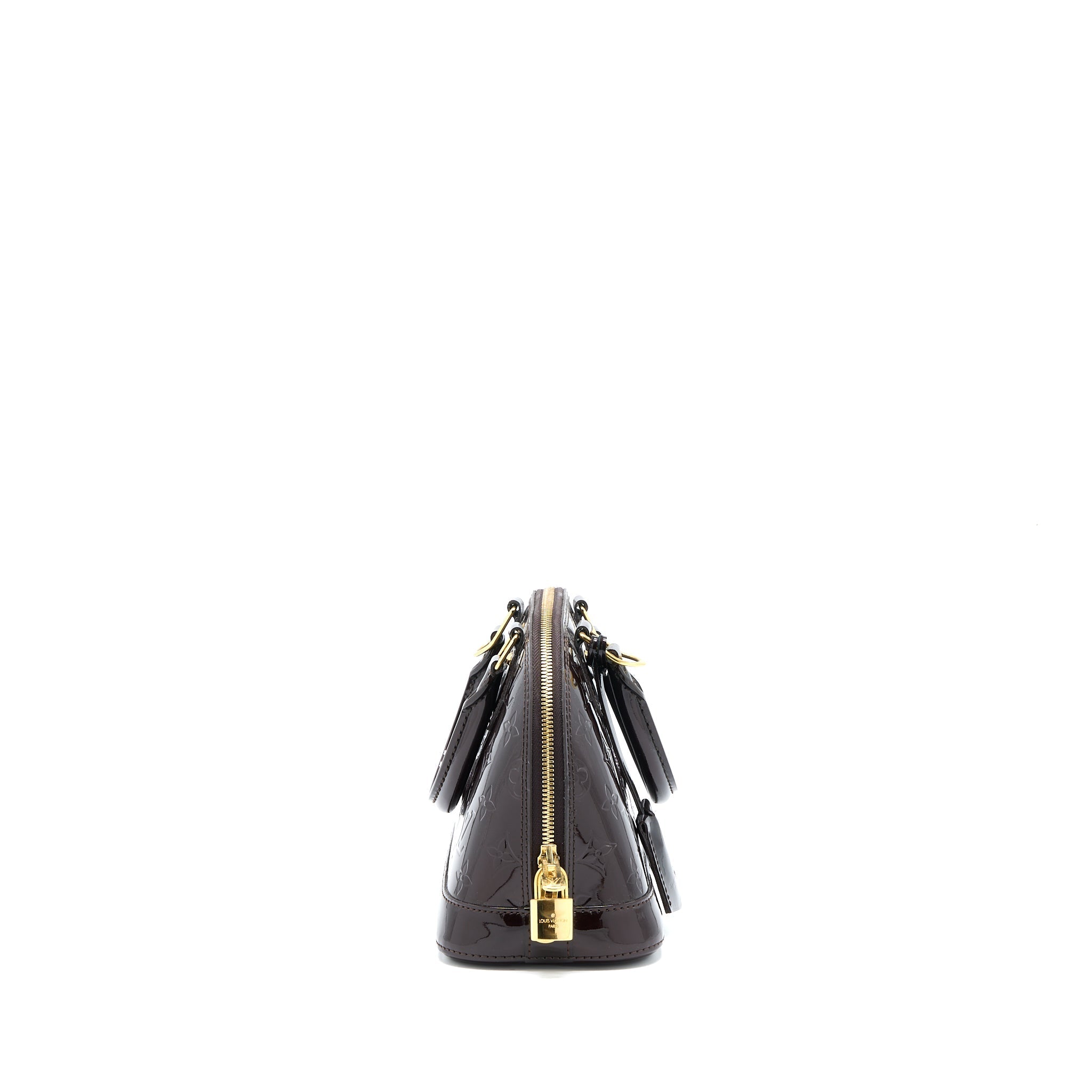LOUIS VUITTON ALMA BB PATENT AMATANTE GHW