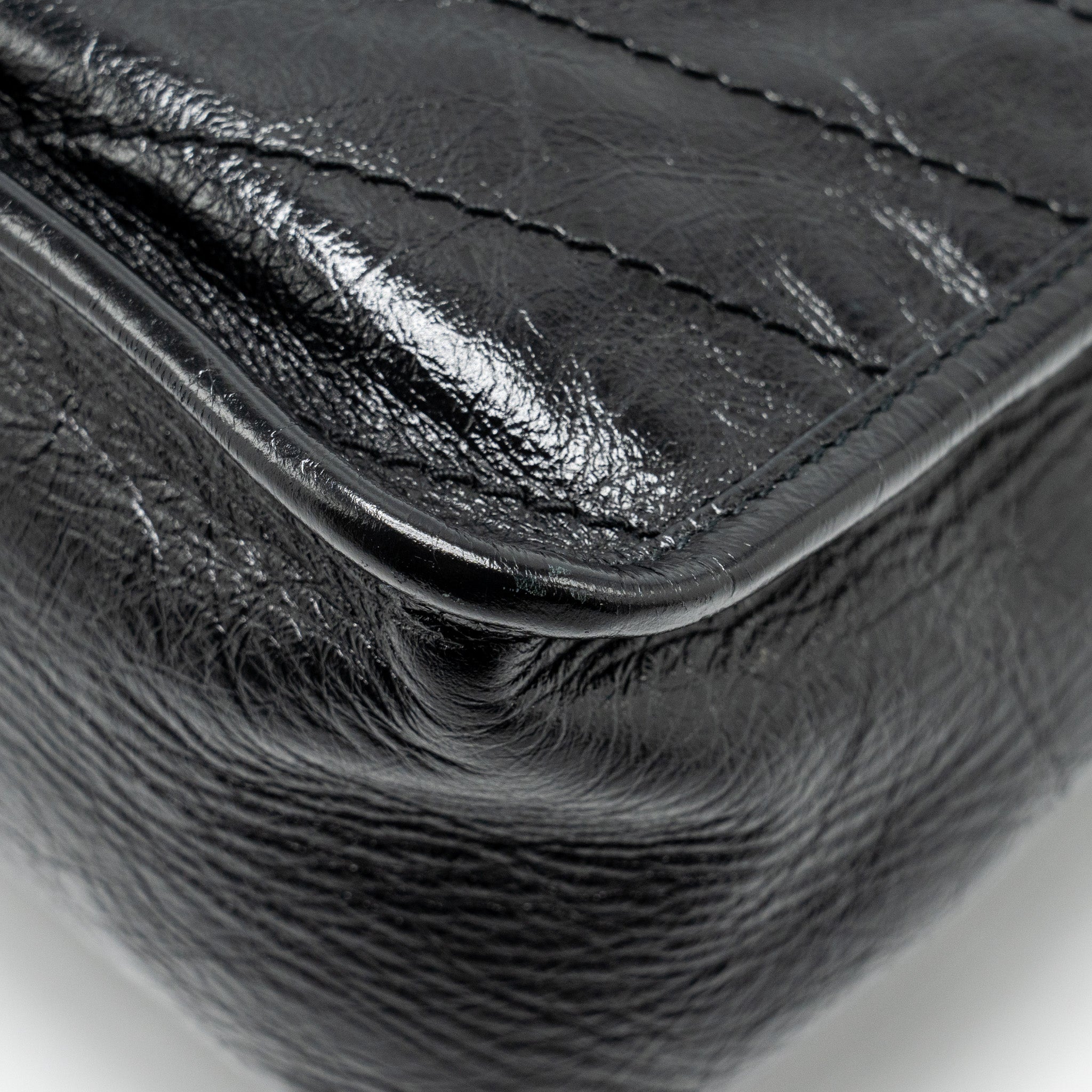 SAINT LAURENT/YSL MEDIUM NIKI CALFSKIN BLACK SHW