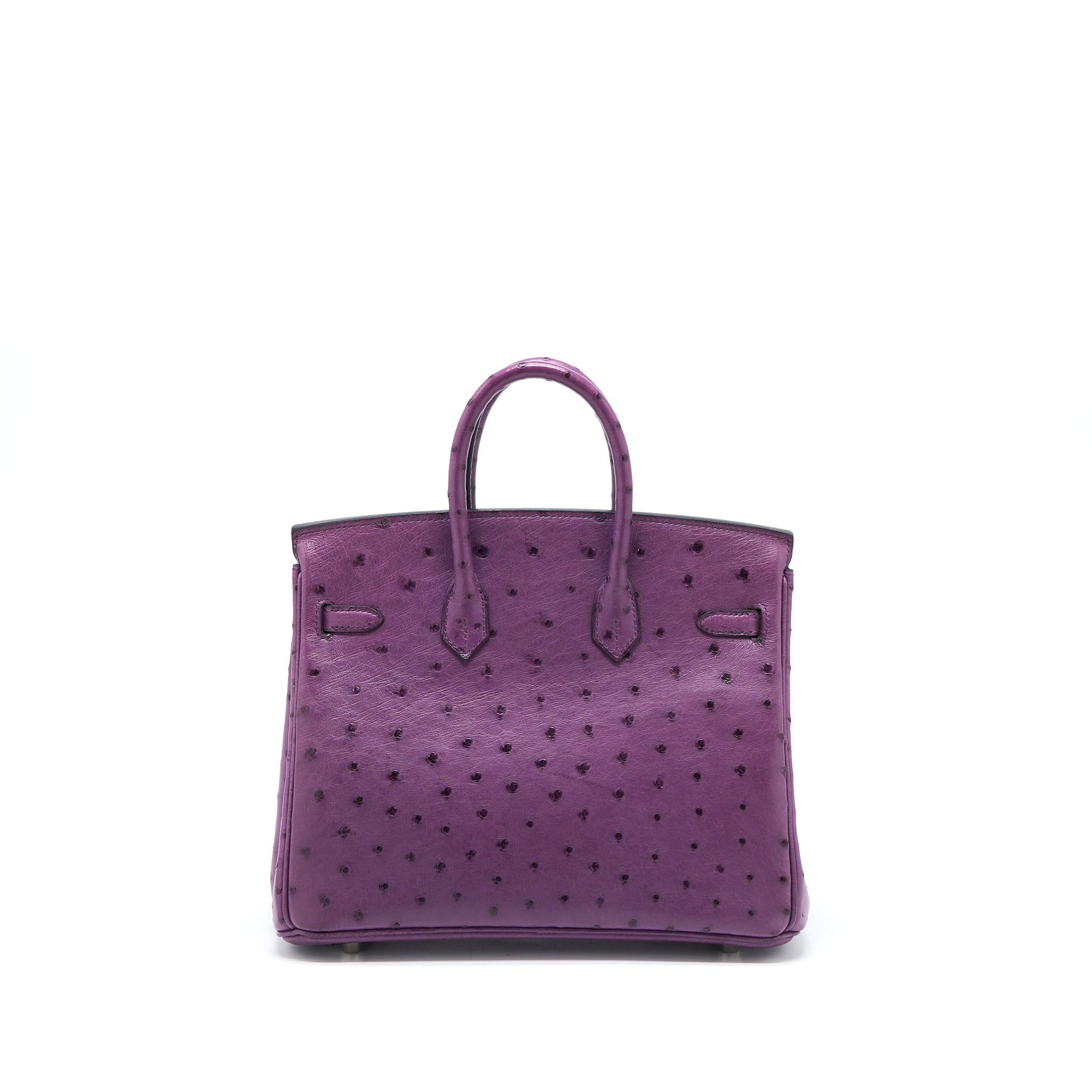 HERMES BIRKIN 25 OSTRICH VIOLINE SHW