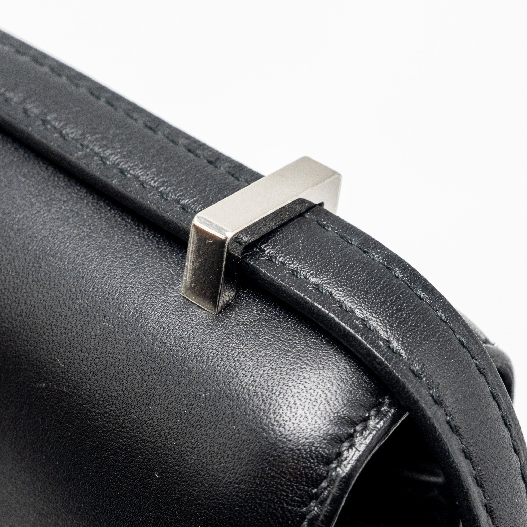 HERMES MINI CONSTANCE ALLEGRO BLACK / WHITE SHW