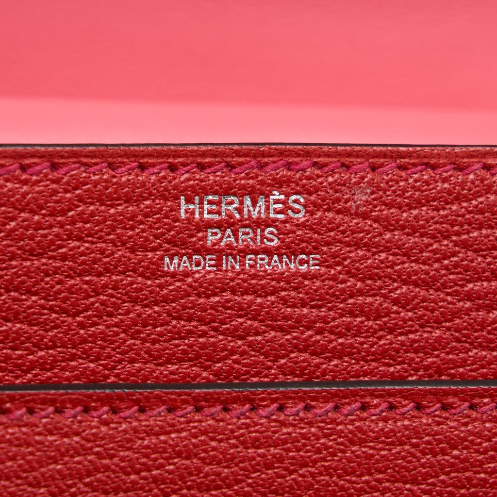 HERMES VERROU 23 SOMBER/MYSORE/EPSOM ROUGE H/ROSE AZALEE/MULTICOLOUR SHW