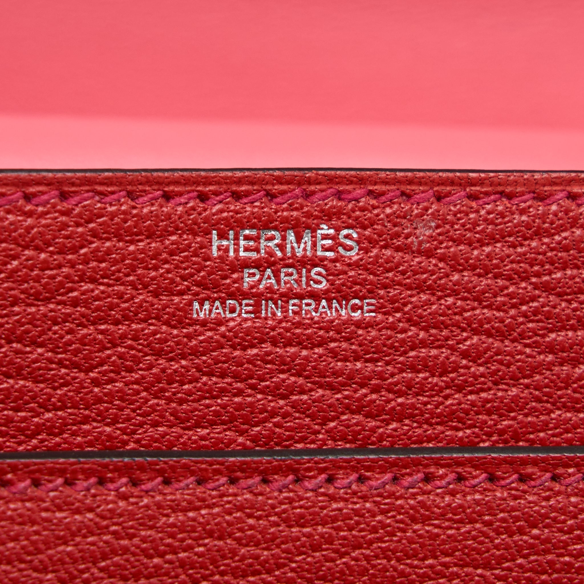 HERMES VERROU 23 SOMBER/MYSORE/EPSOM ROUGE H/ROSE AZALEE/MULTICOLOUR SHW