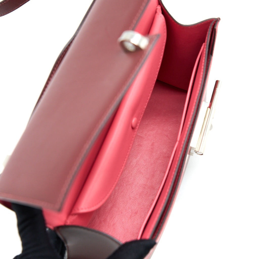 HERMES VERROU 23 SOMBER/MYSORE/EPSOM ROUGE H/ROSE AZALEE/MULTICOLOUR SHW