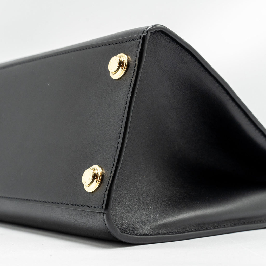 LOUIS VUITTON CITY STEAMER PM GRAINED CALFSKIN BLACK GHW
