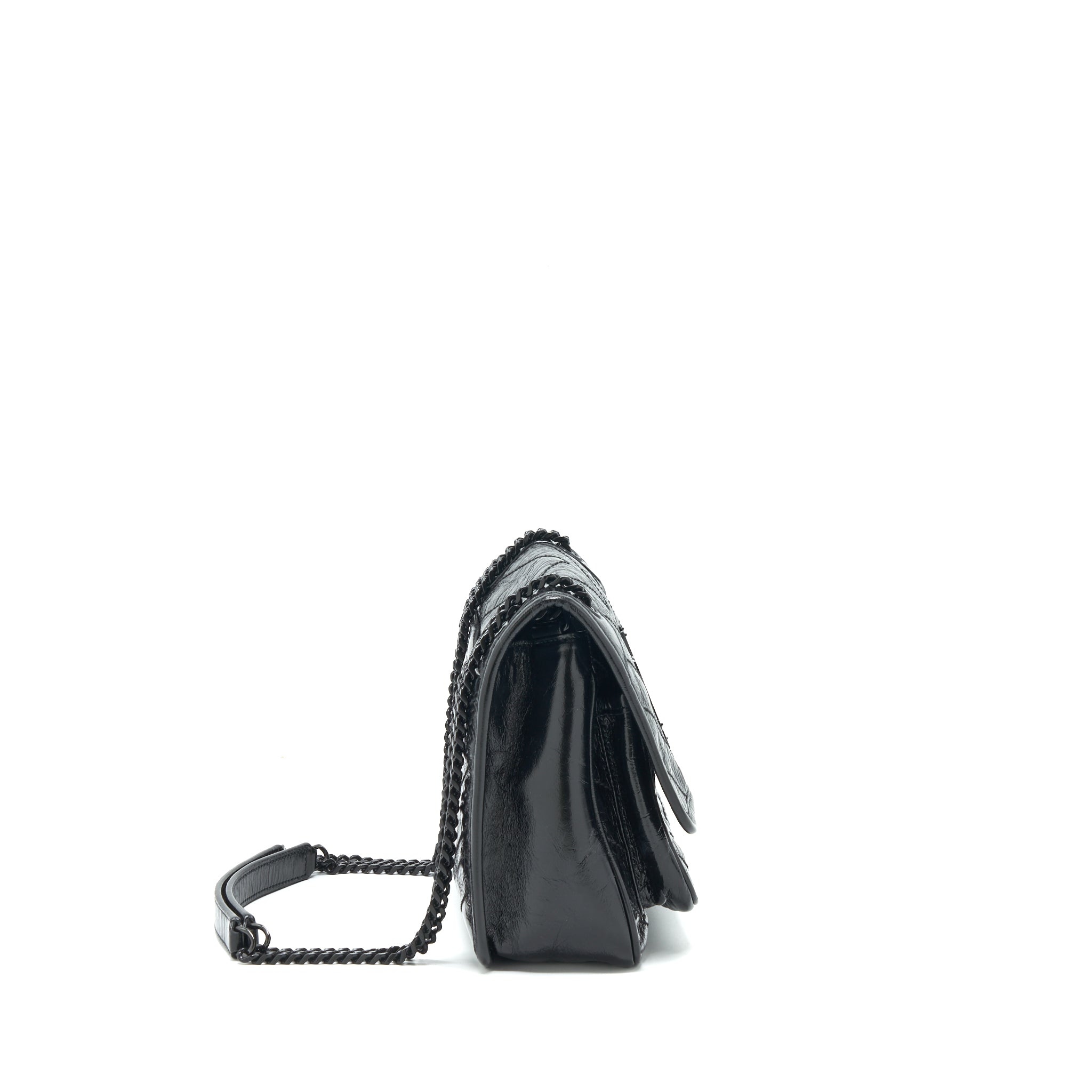 SAINT LAURENT/ YSL NIKI BABY BAG BLACK WITH BLACK HARDWARE