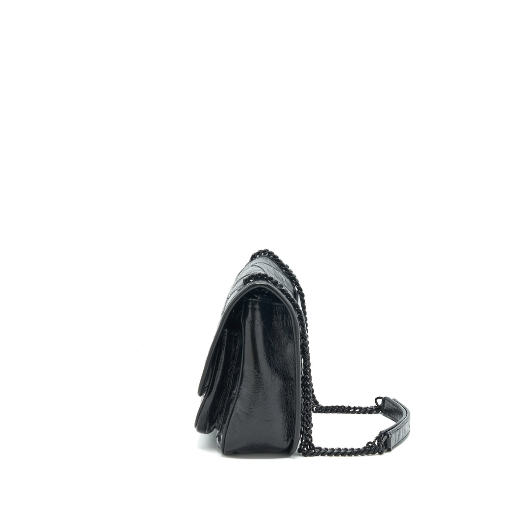 SAINT LAURENT/ YSL NIKI BABY BAG BLACK WITH BLACK HARDWARE