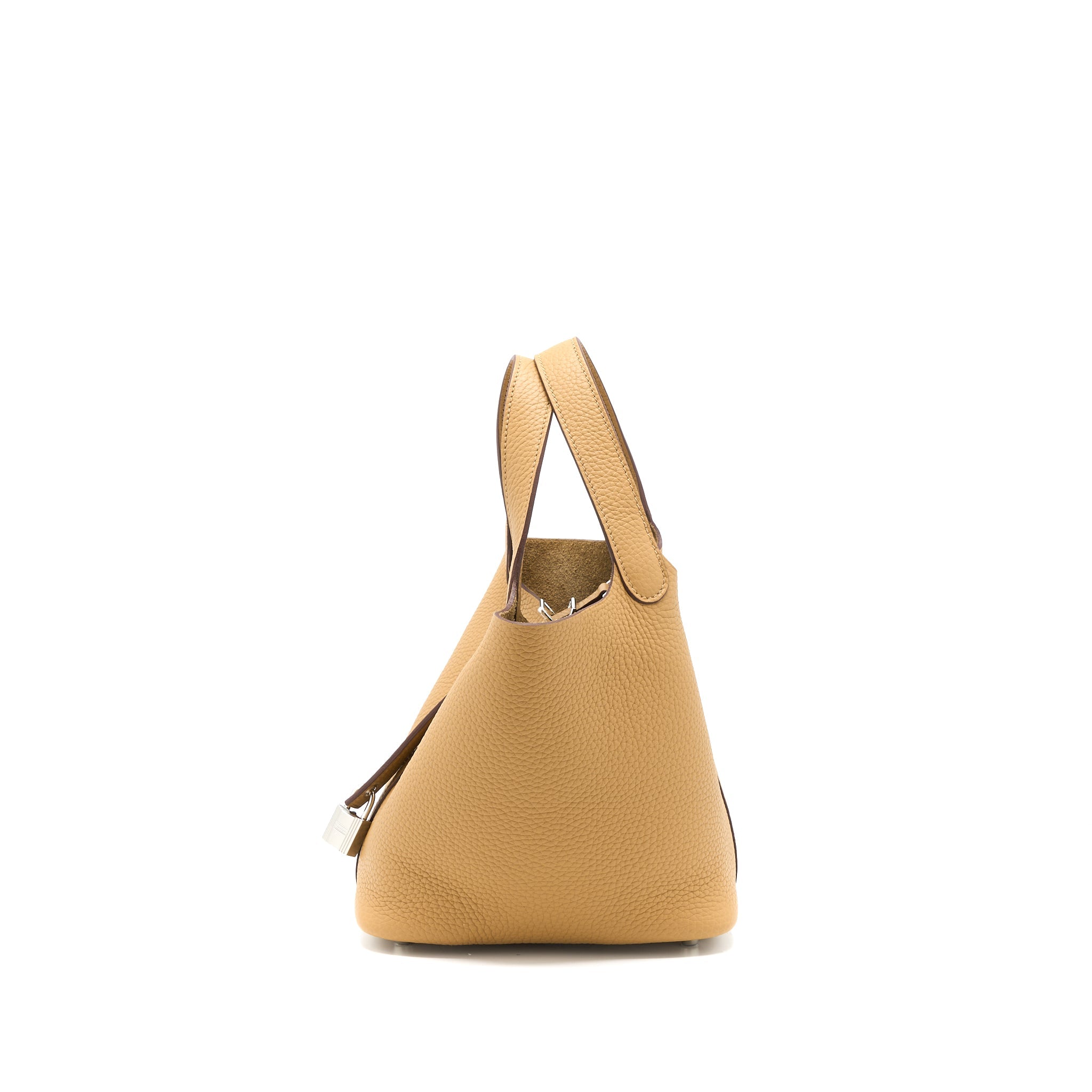 HERMES PICOTIN 18 LOCK BAG CLEMENCE BISCUIT SHW