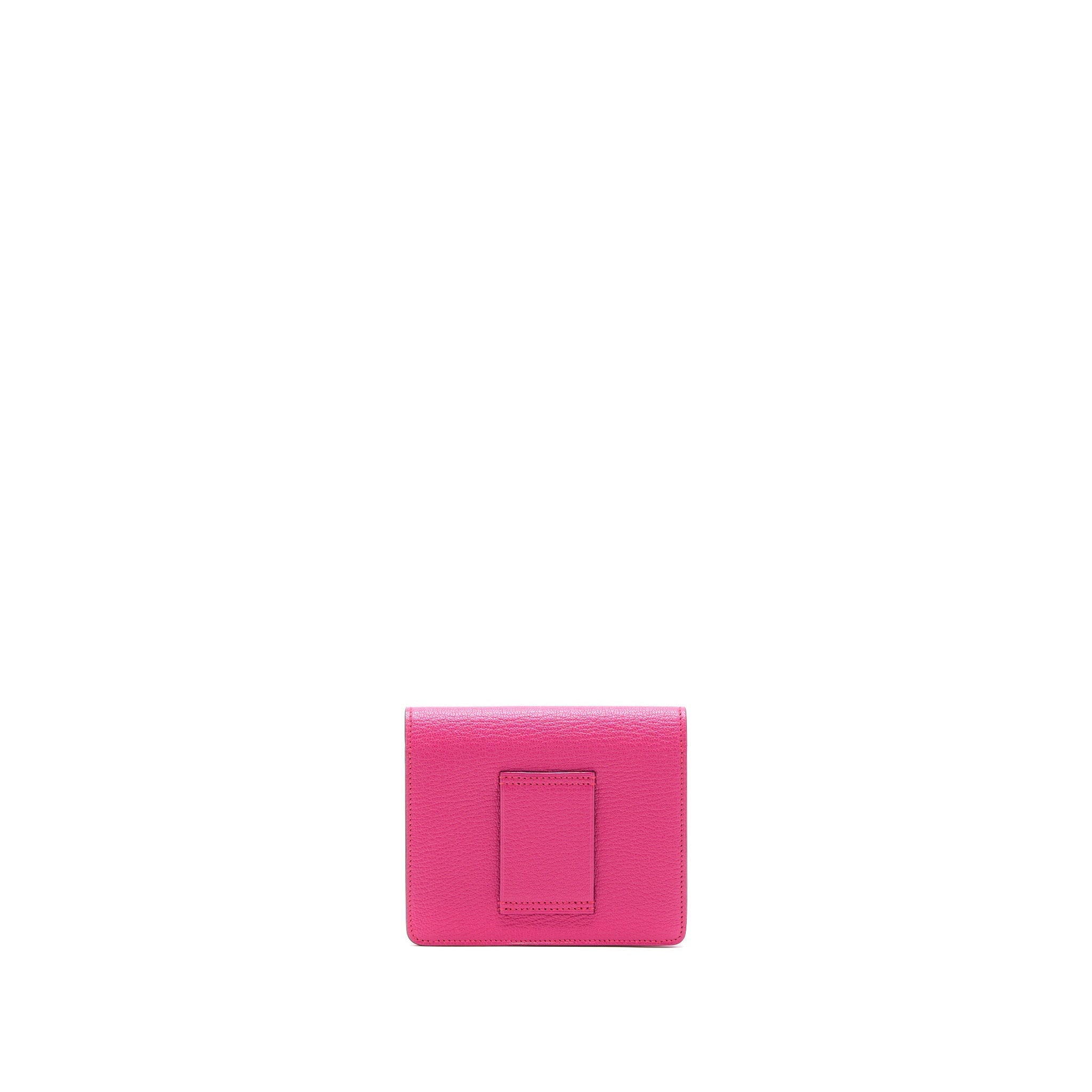 HERMES ROULIS SLIM CHÈVRE MYSORE 5R ROSE SHOCKING SHW