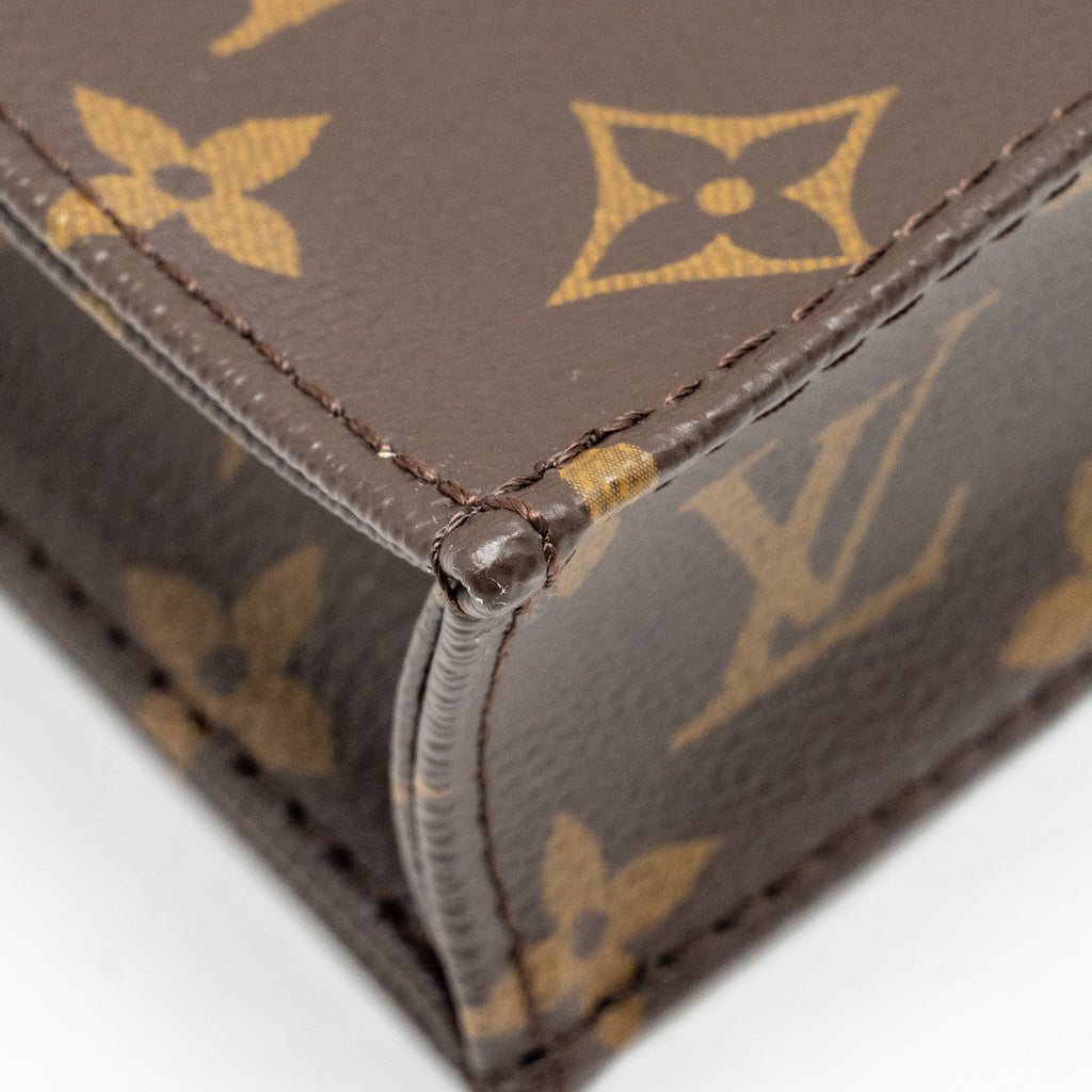LOUIS VUITTON PETIT SAC PLAT MONOGRAM CANVAS GHW