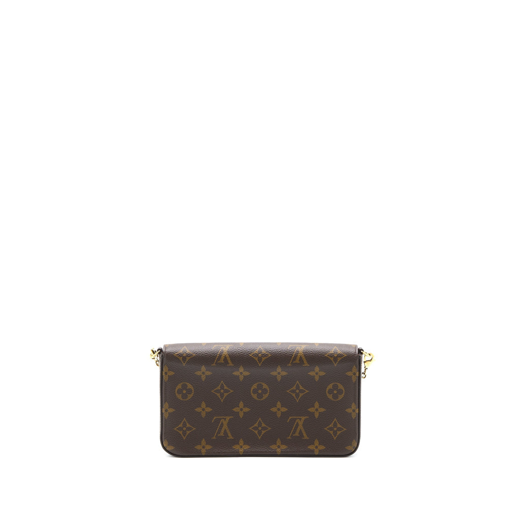 LOUIS VUITTON FELICIE POCHETTE MONOGRAM CANVAS GHW