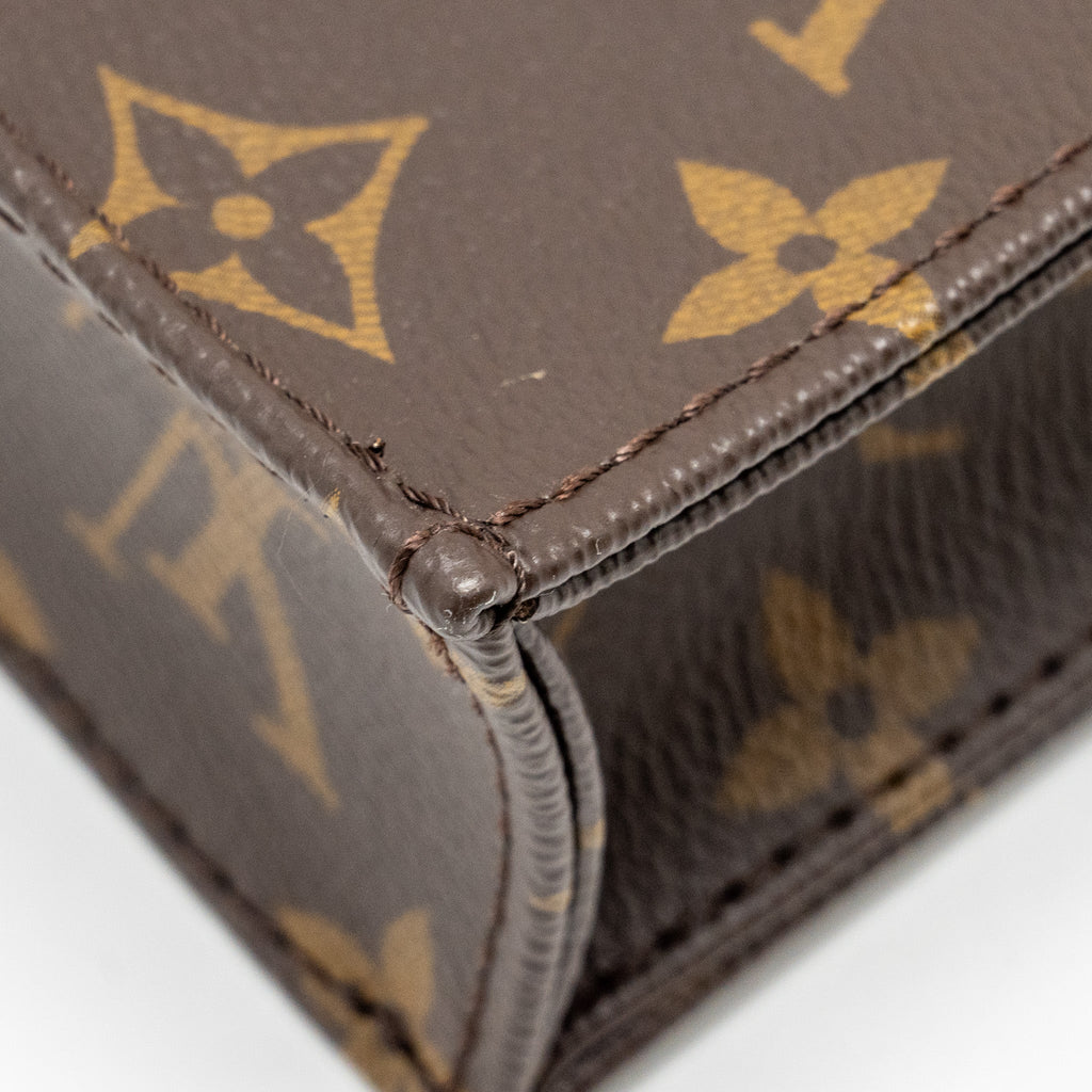 LOUIS VUITTON PETIT SAC PLAT MONOGRAM CANVAS GHW