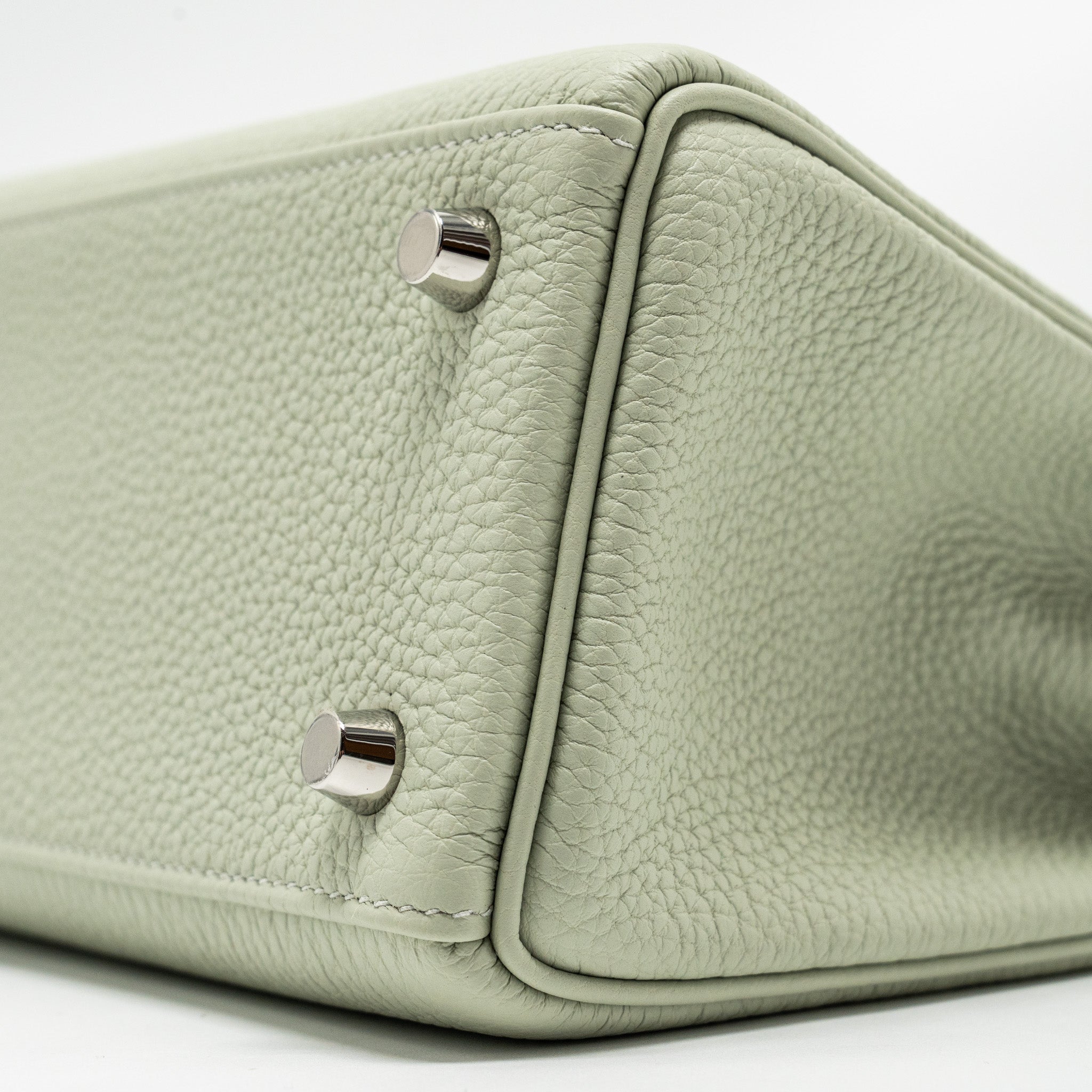 HERMES KELLY 25 TOGO GRIS NEVE SHW