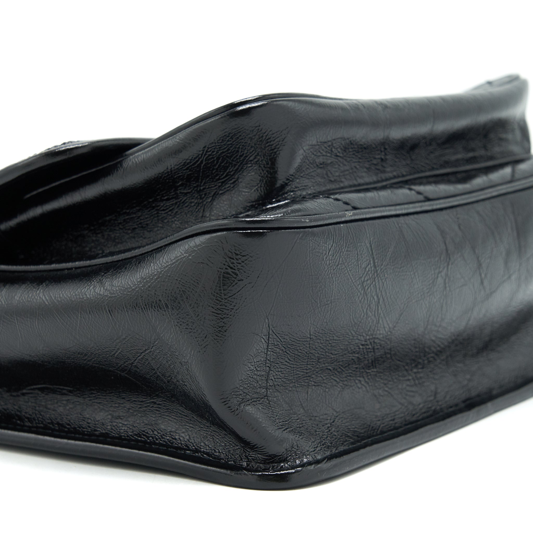 SAINT LAURENT/ YSL NIKI BABY BAG BLACK WITH BLACK HARDWARE