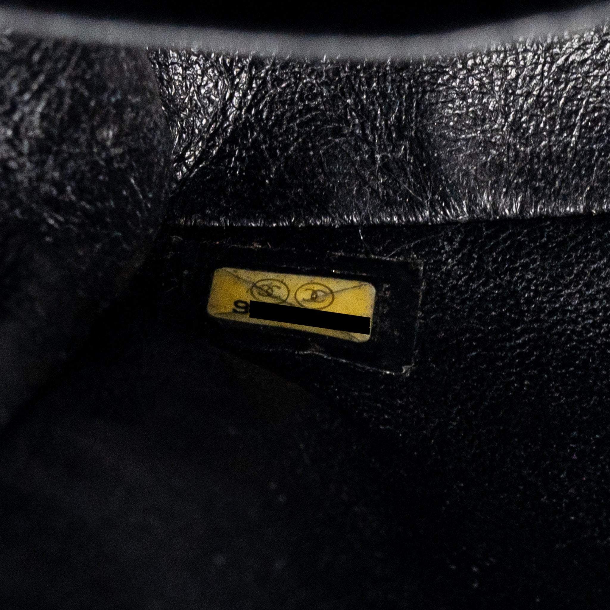 CHANEL VINTAGE SMALL CLASSIC DOUBLE FLAP BAG CAVIAR BLACK GHW