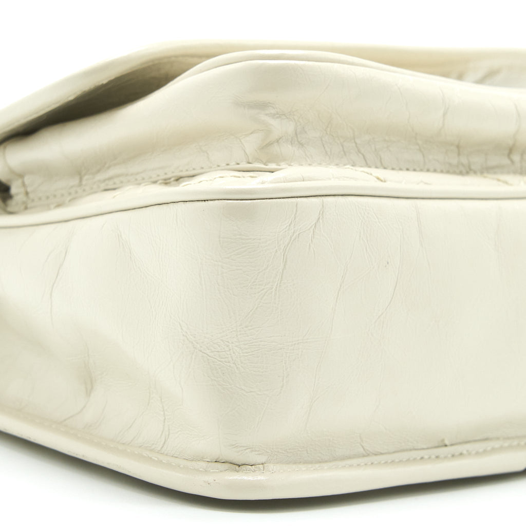 SAINT LAURENT/ YSL NIKI BABY CHAIN BAG IN CRINKLED VINTAGE LEATHER