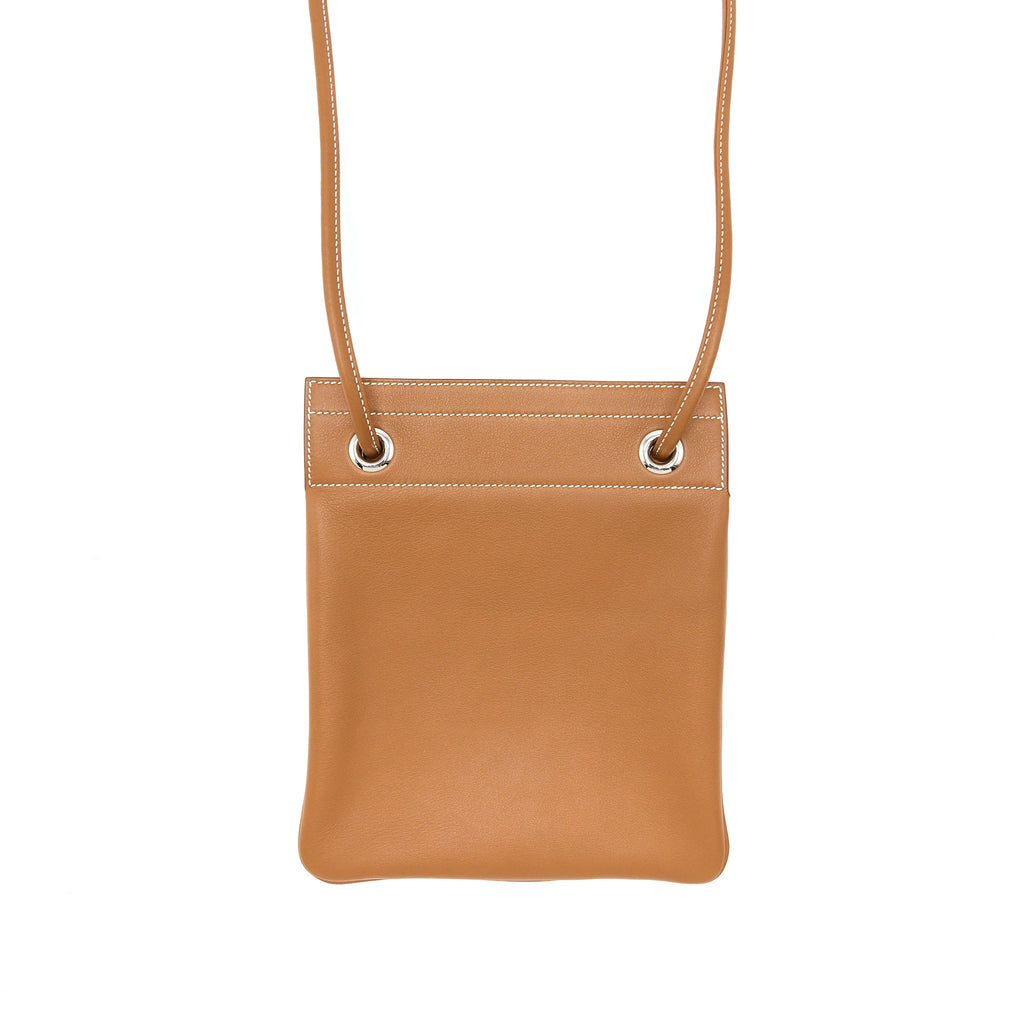 HERMES ALINE MINI SHORT STRAP CHERI GOLD SHW