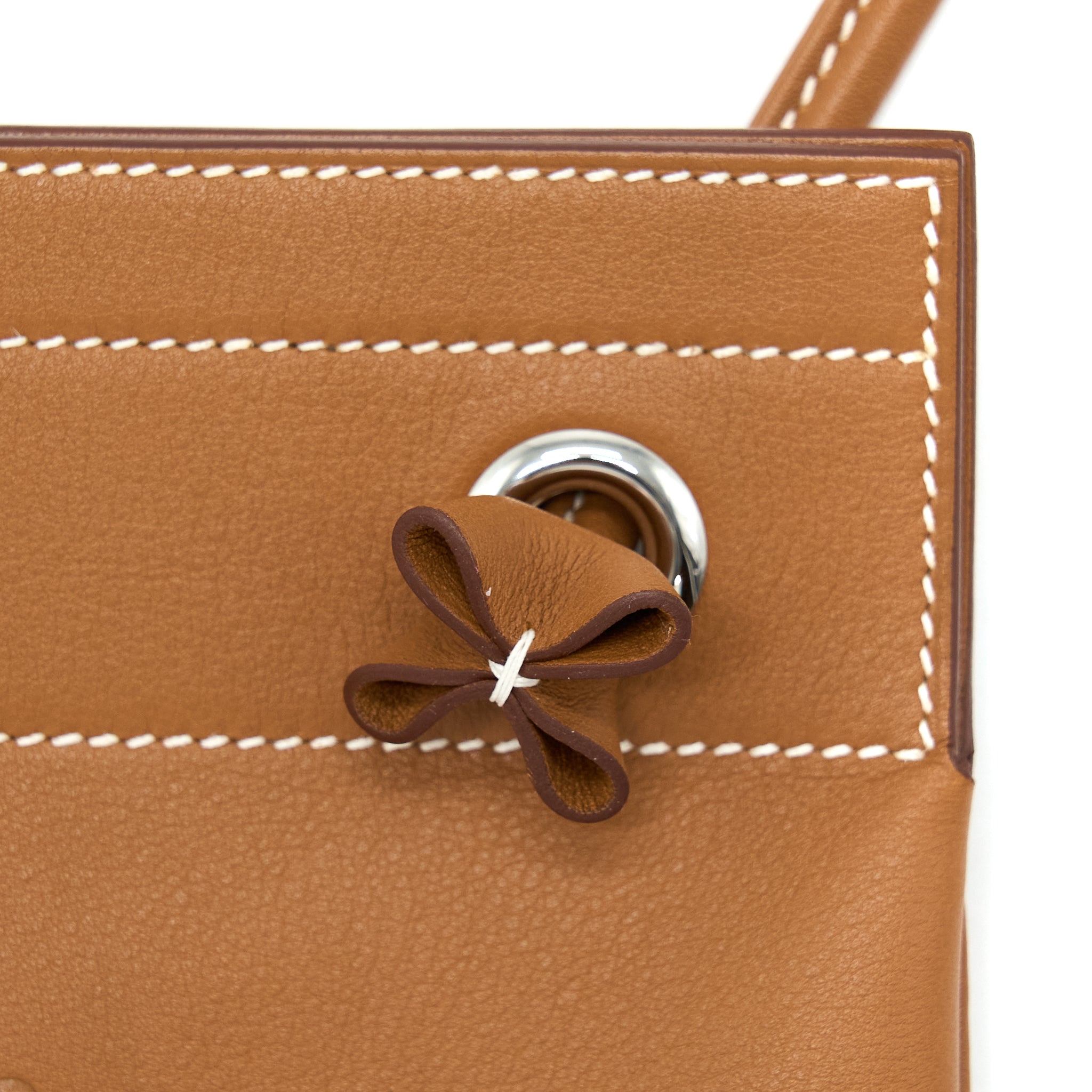 HERMES ALINE MINI SHORT STRAP CHERI GOLD SHW