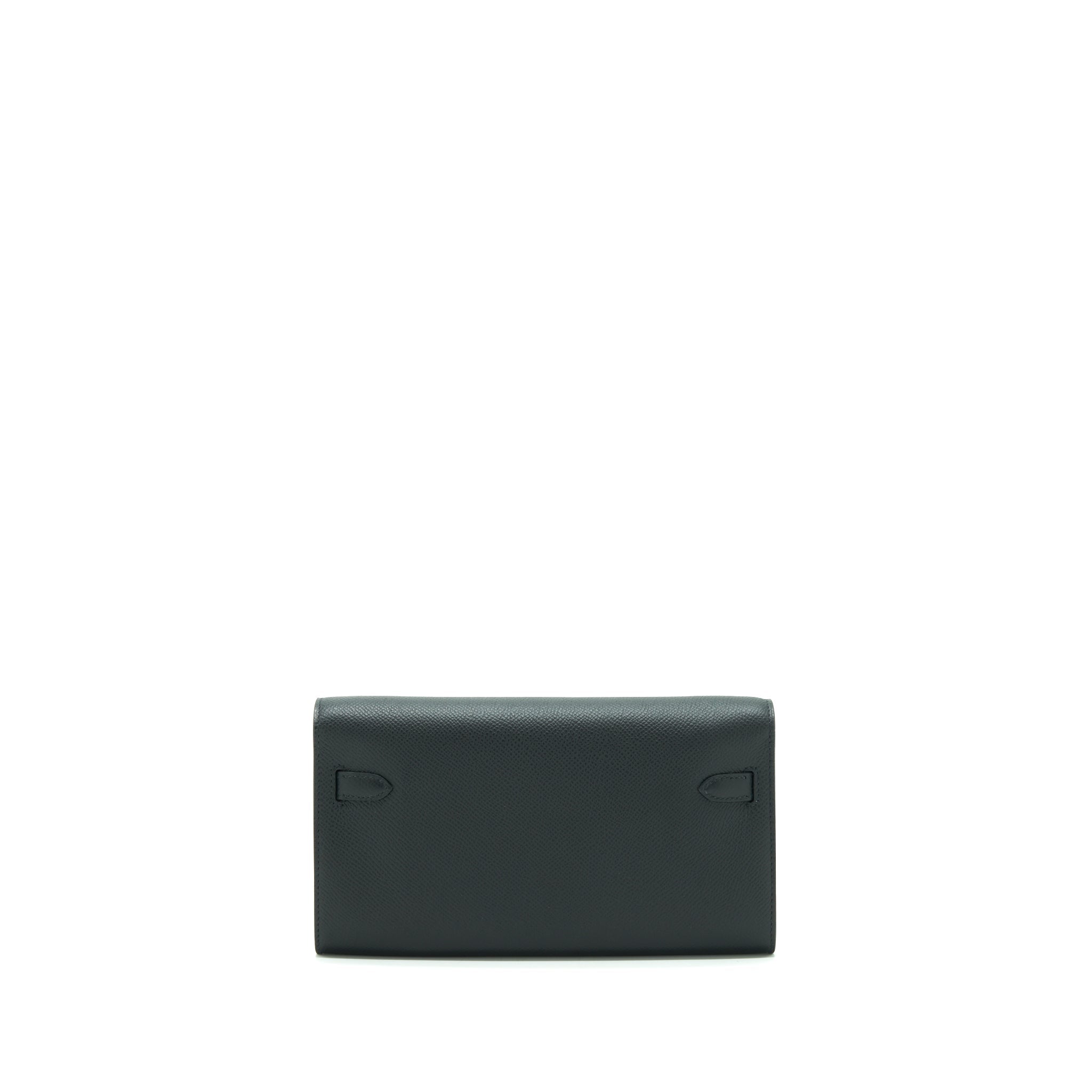 HERMES KELLY CLASSIQUE TO GO WALLET EPSOM BLACK GHW
