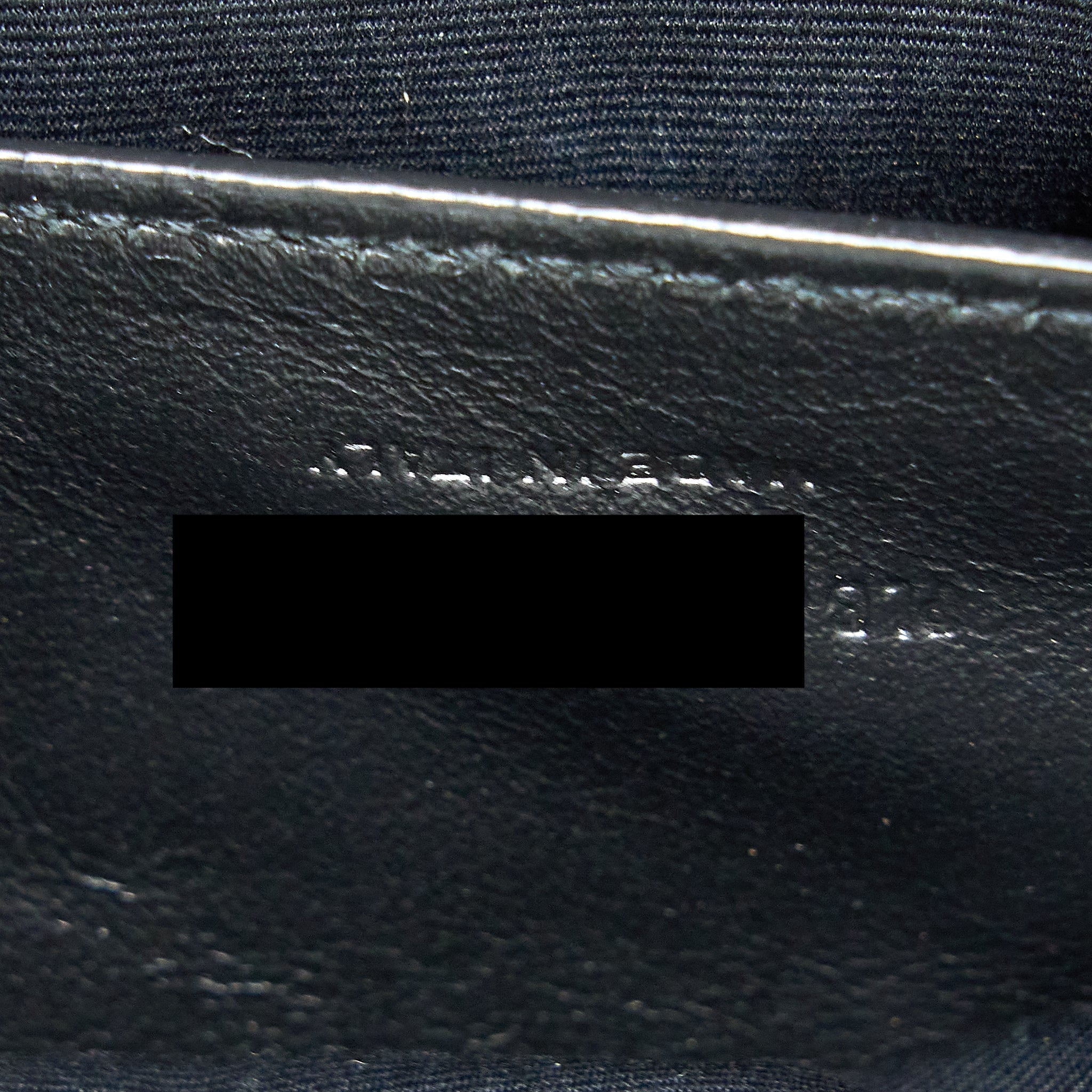 SAINT LAURENT/ YSL NIKI BABY CHAIN BAG IN CRINKLED VINTAGE LEATHER