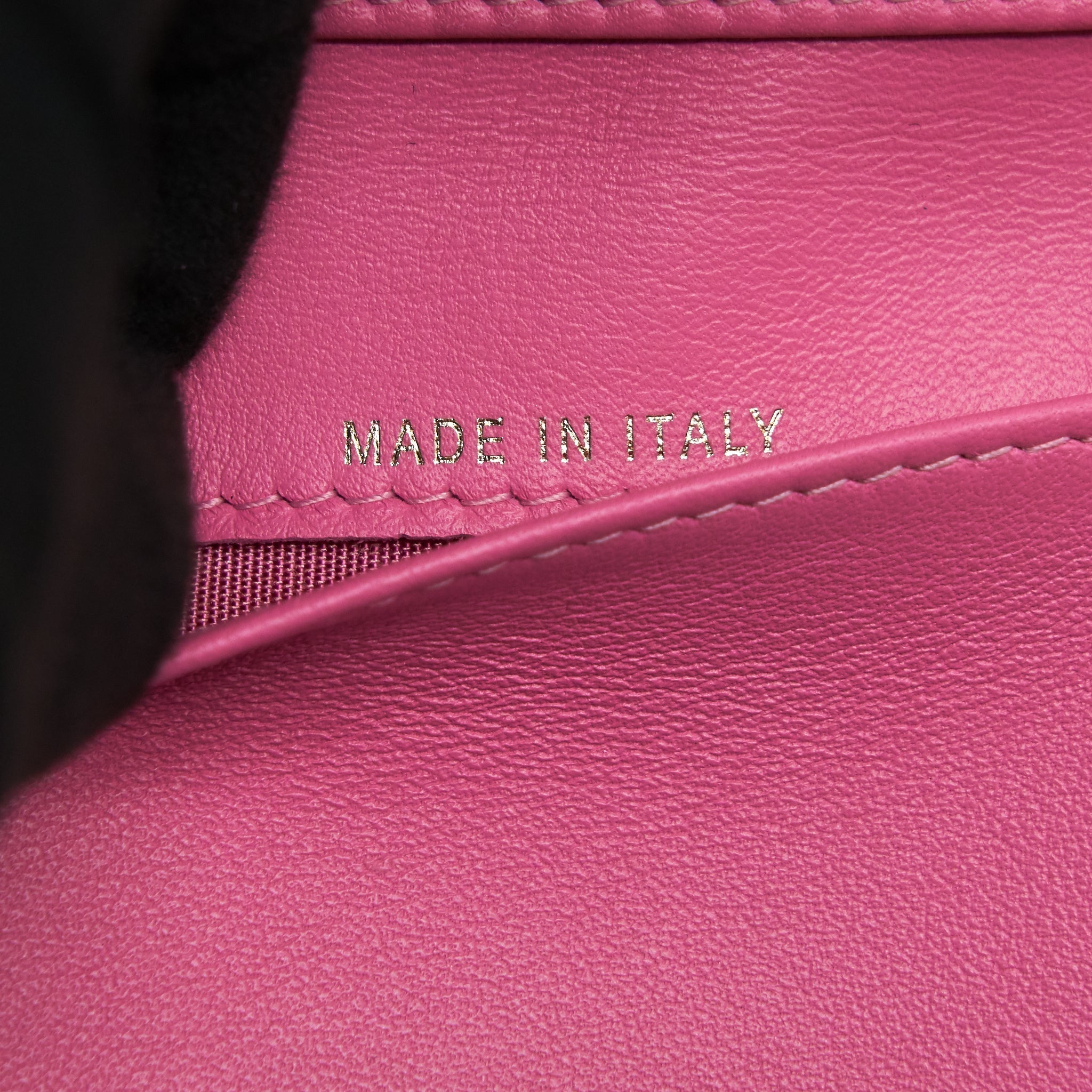 CHANEL BOY SMALL WALLET PINK BRUSHED LAMBSKIN GHW