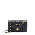 CHANEL CLASSIC DOUBLE FLAP BAG CAVIAR BLACK GHW