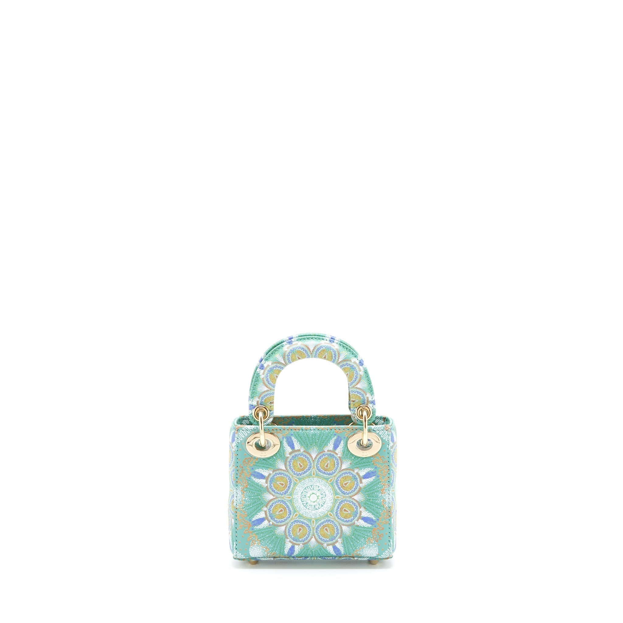 DIOR MICRO (SUPER MINI) LADY DIOR LIMITED GREEN LGHW