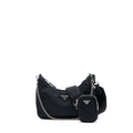 PRADA RE-EDITION 2005 NYLON BAG BLACK SHW