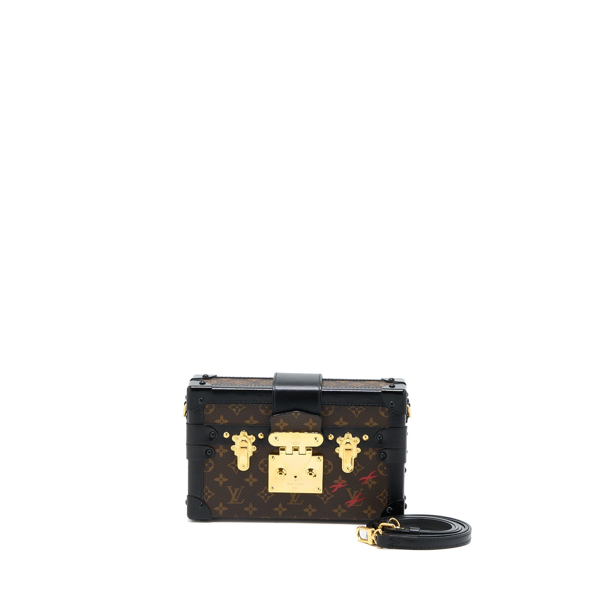 LOUIS VUITTON PETITE MALLE MONOGRAM CANVAS GHW
